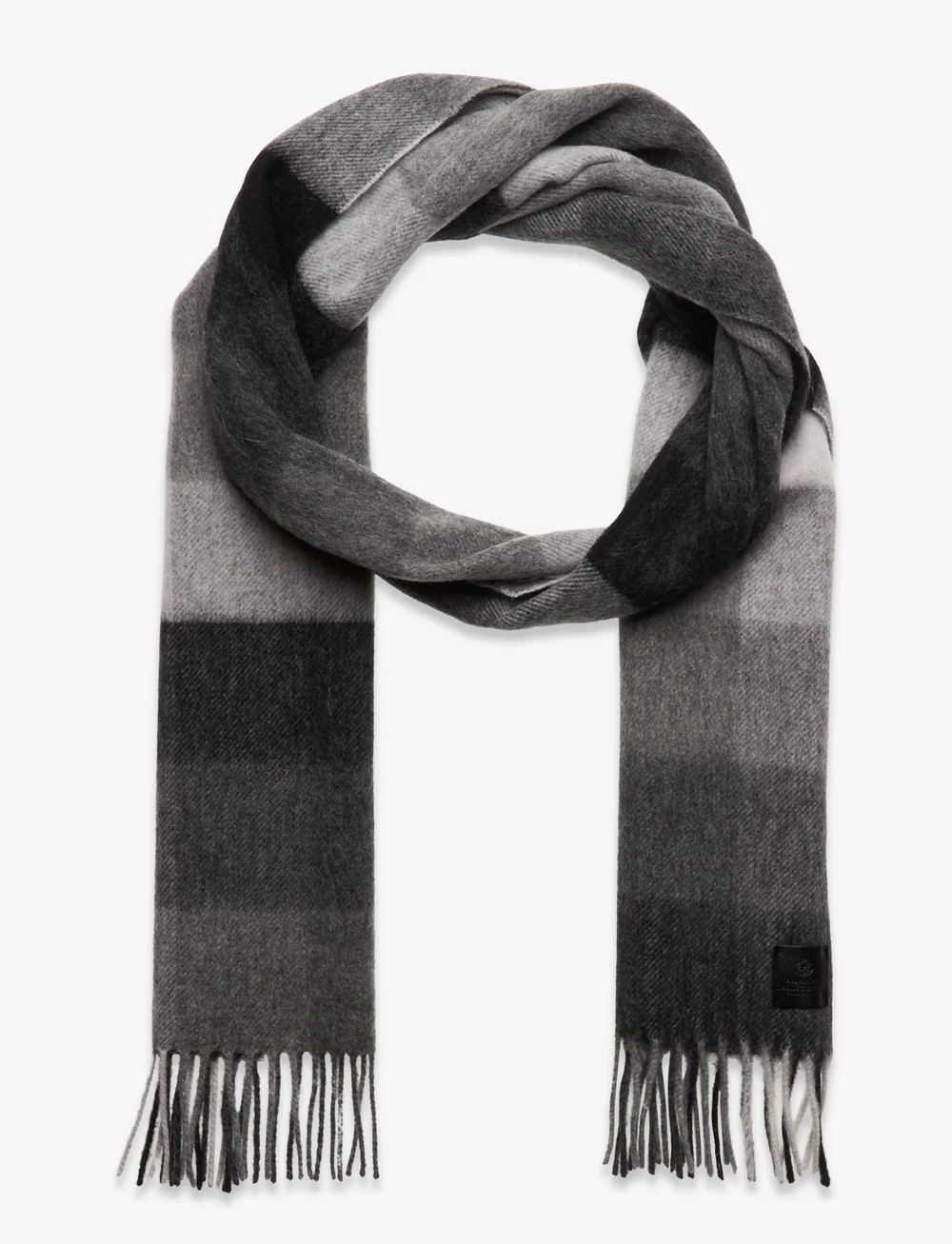 Amanda Christensen - Scarf - halstørklæder - 999 black - 0