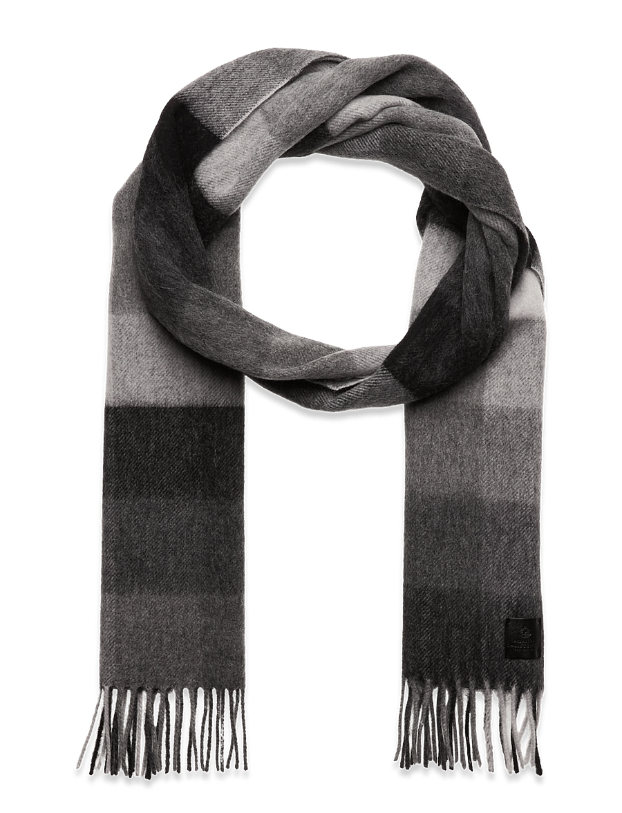 Amanda Christensen - Scarf - winterschals - 999 black - 0