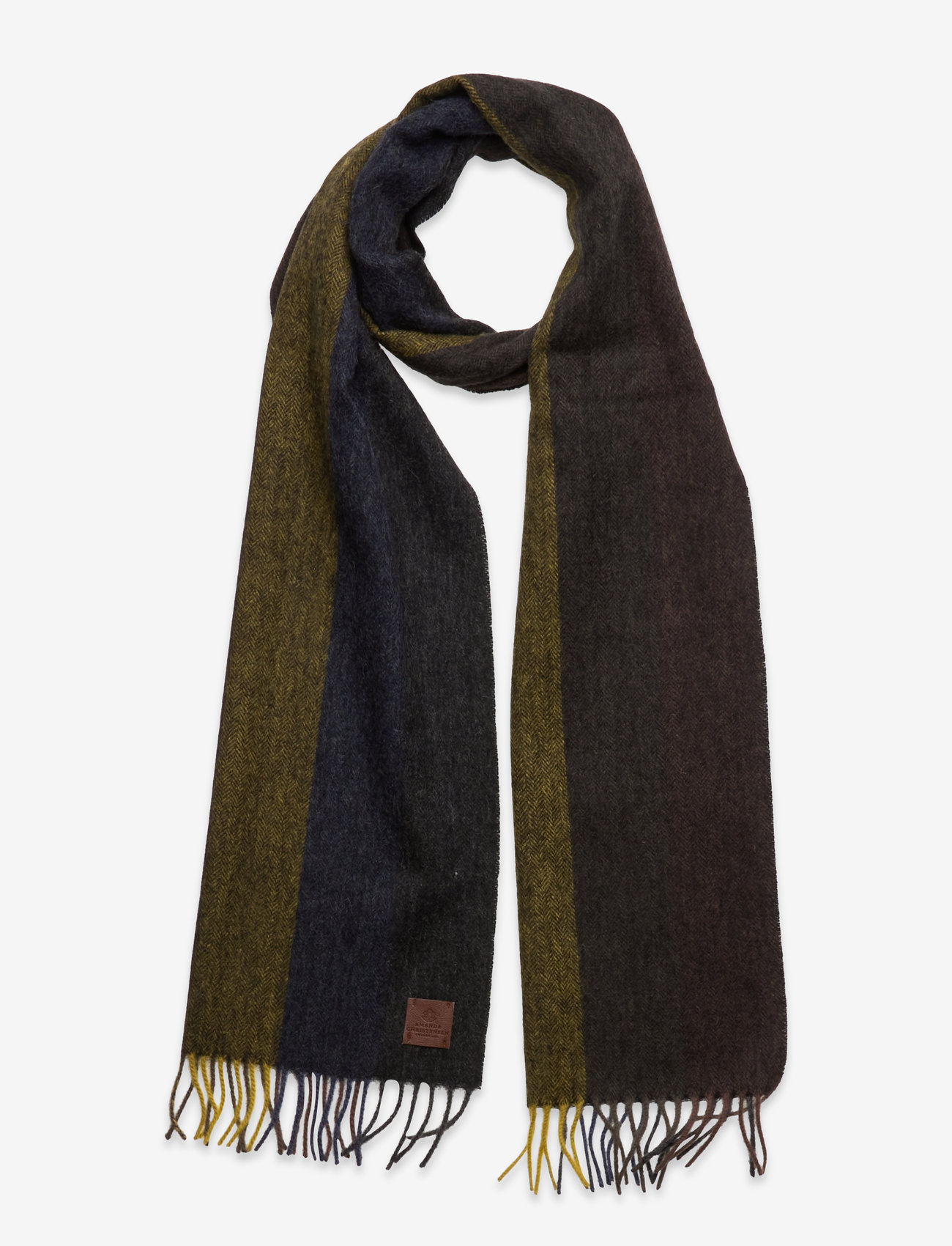 Amanda Christensen - Scarf - halstørklæder - mustard - 0