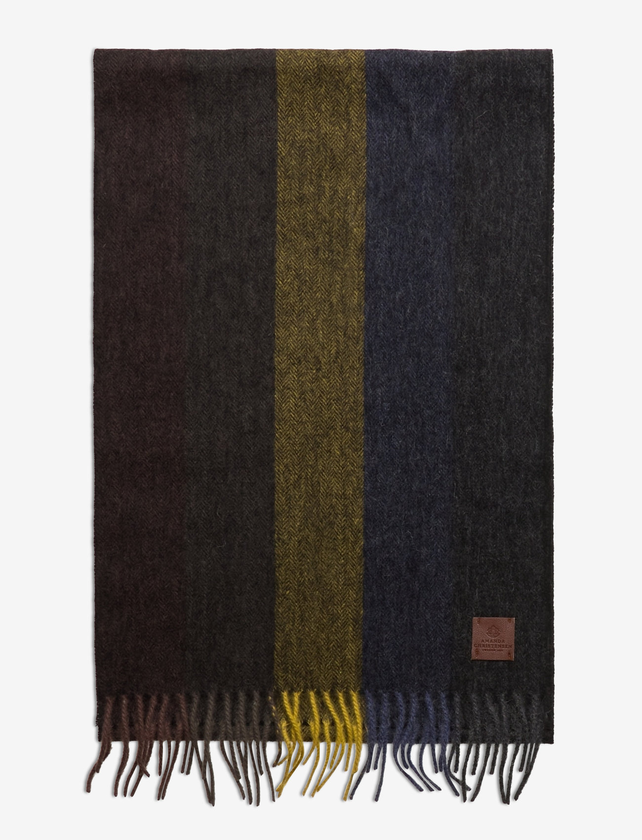 Amanda Christensen - Scarf - halstørklæder - mustard - 1