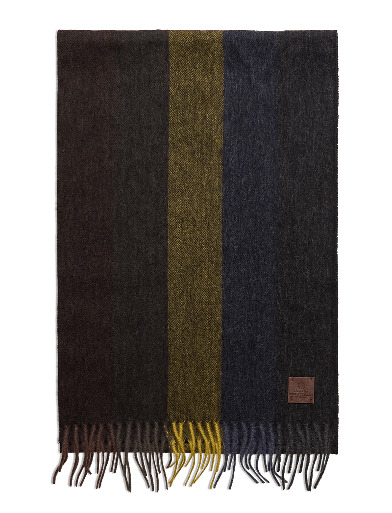 Amanda Christensen - Scarf - halstørklæder - mustard - 1