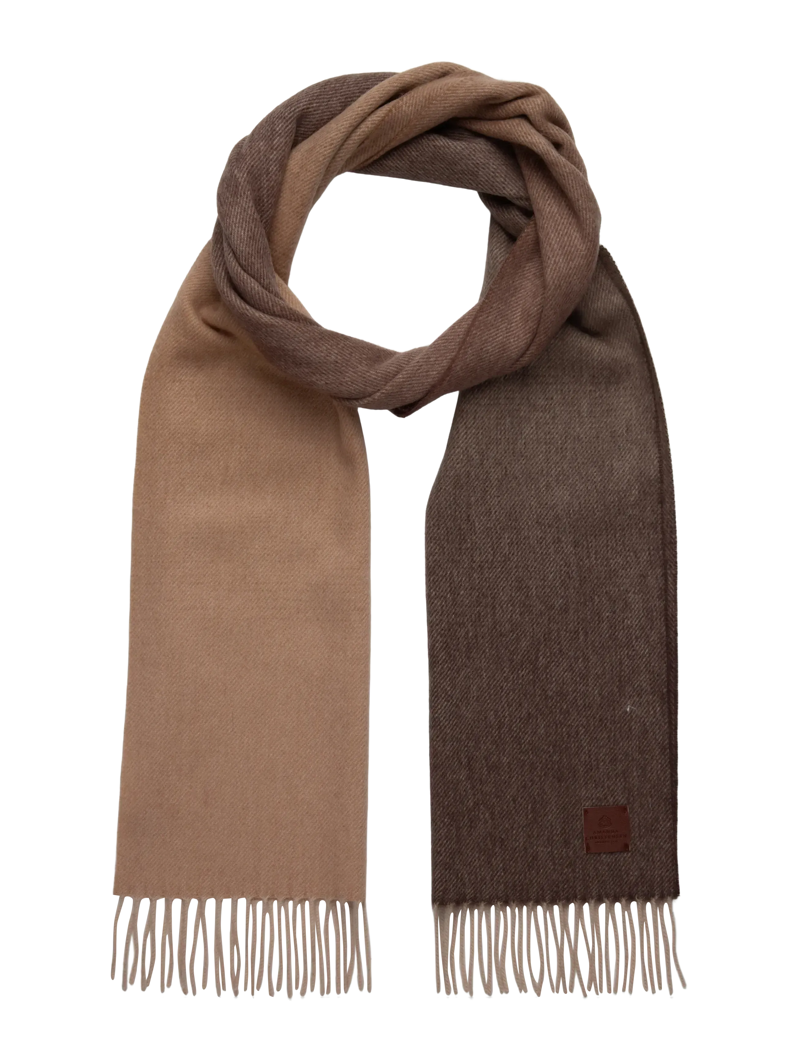 AMANDA CHRISTENSEN Schal Braun - One Size - Herren
