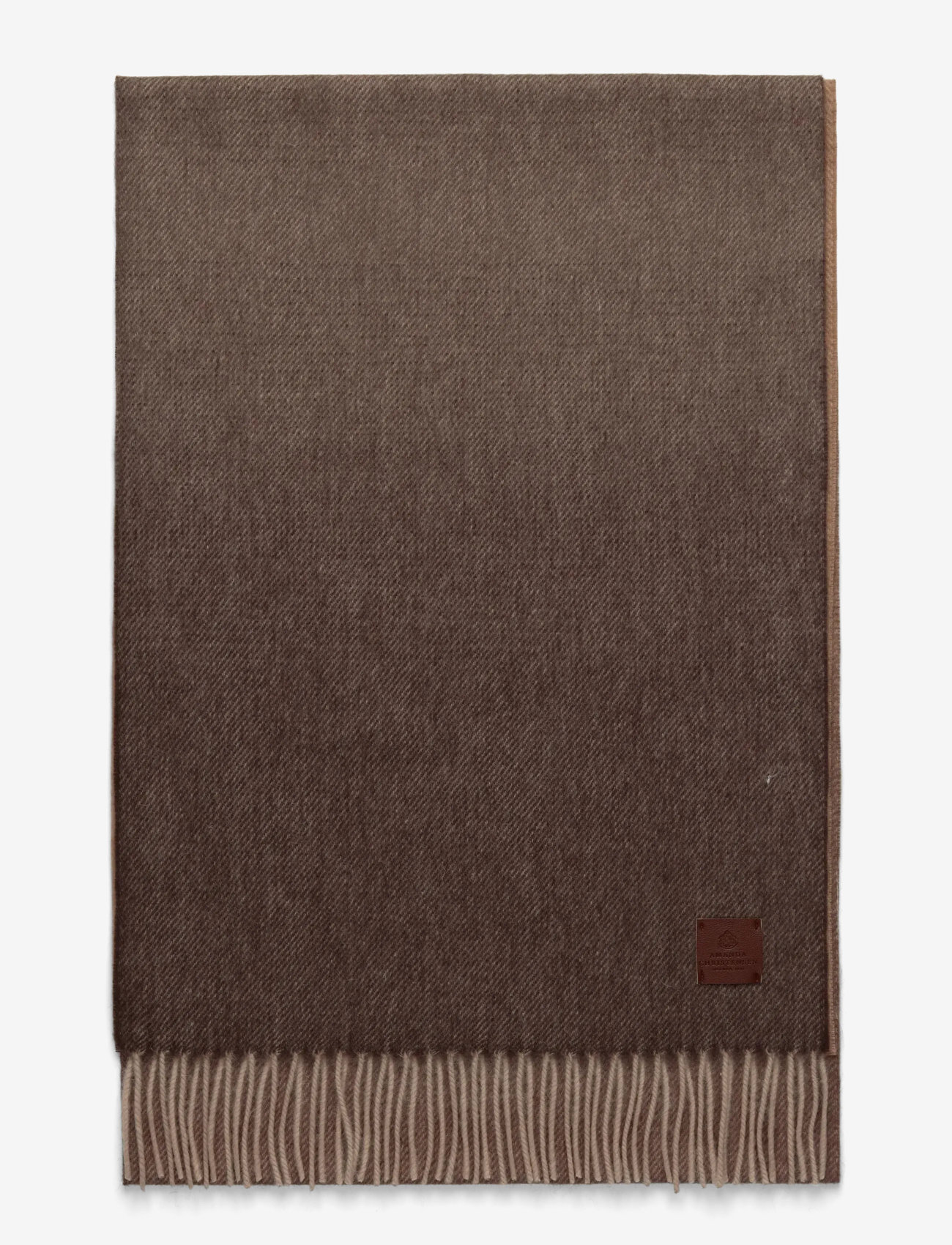 Amanda Christensen - Scarf - halstørklæder - 800 brown - 1