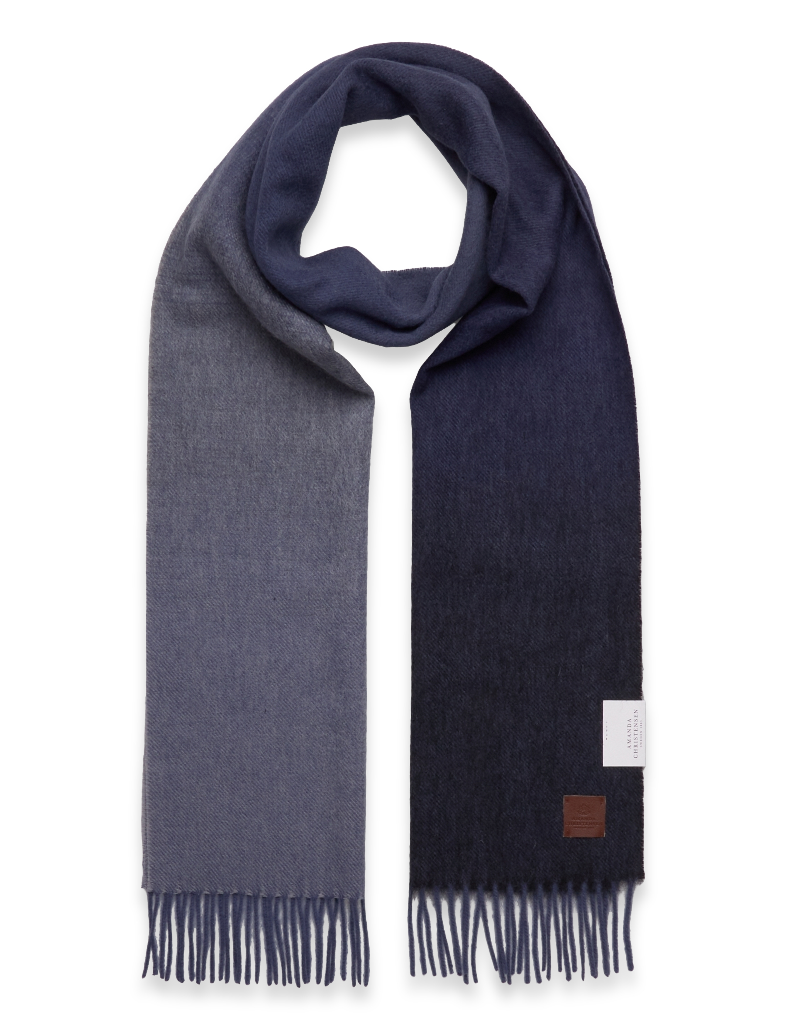 AMANDA CHRISTENSEN Schal Navy - One Size - Herren