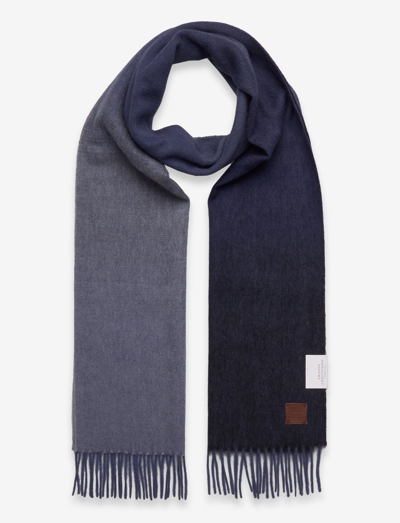 Amanda Christensen - Scarf - talvesallid - navy - 0