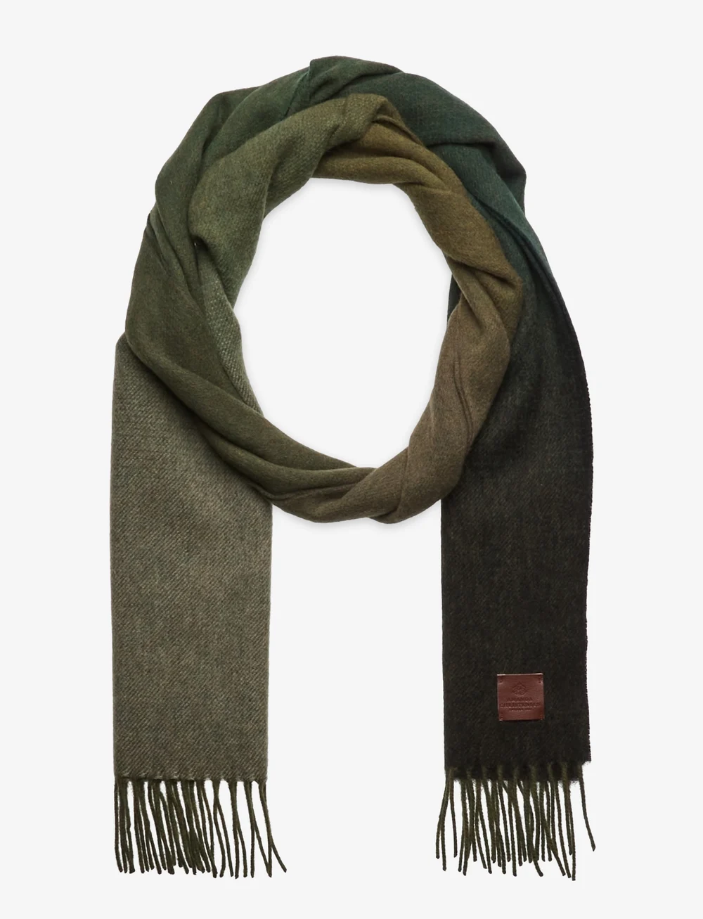 Amanda Christensen - Scarf - halstørklæder - olive - 0
