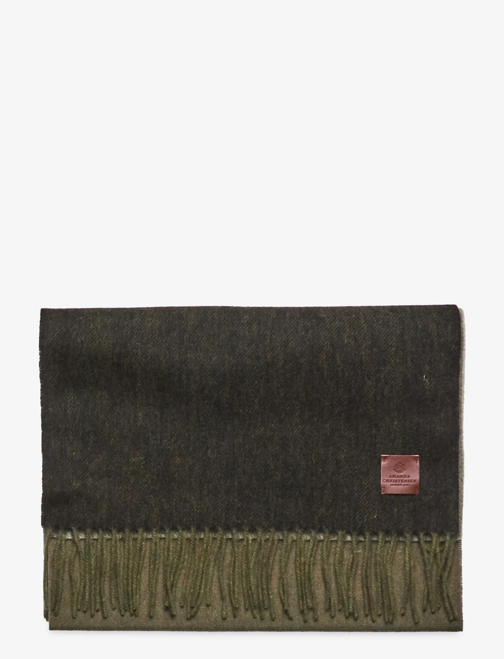 Amanda Christensen - Scarf - halstørklæder - olive - 1