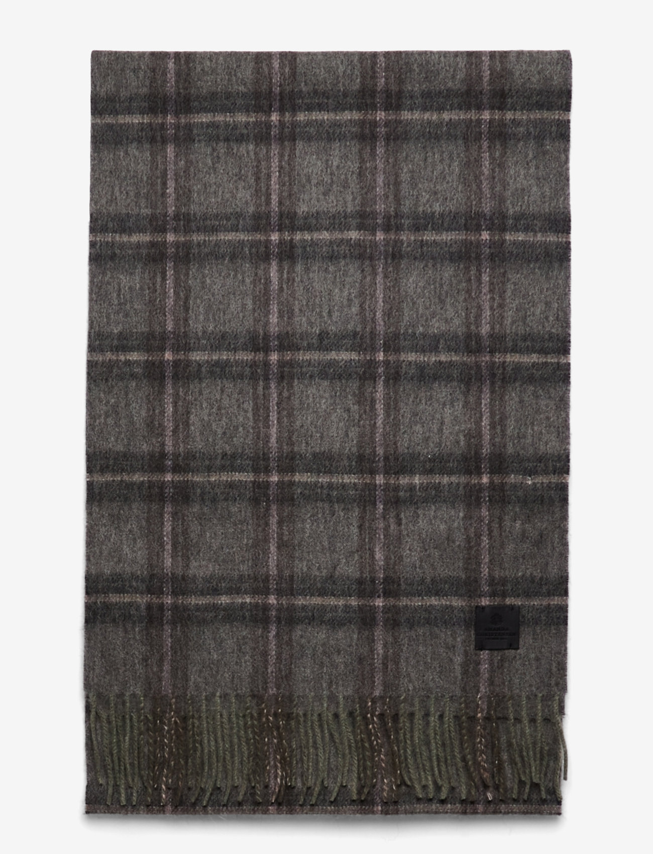 Amanda Christensen - Scarf - aksessuaarid - olive melange - 1