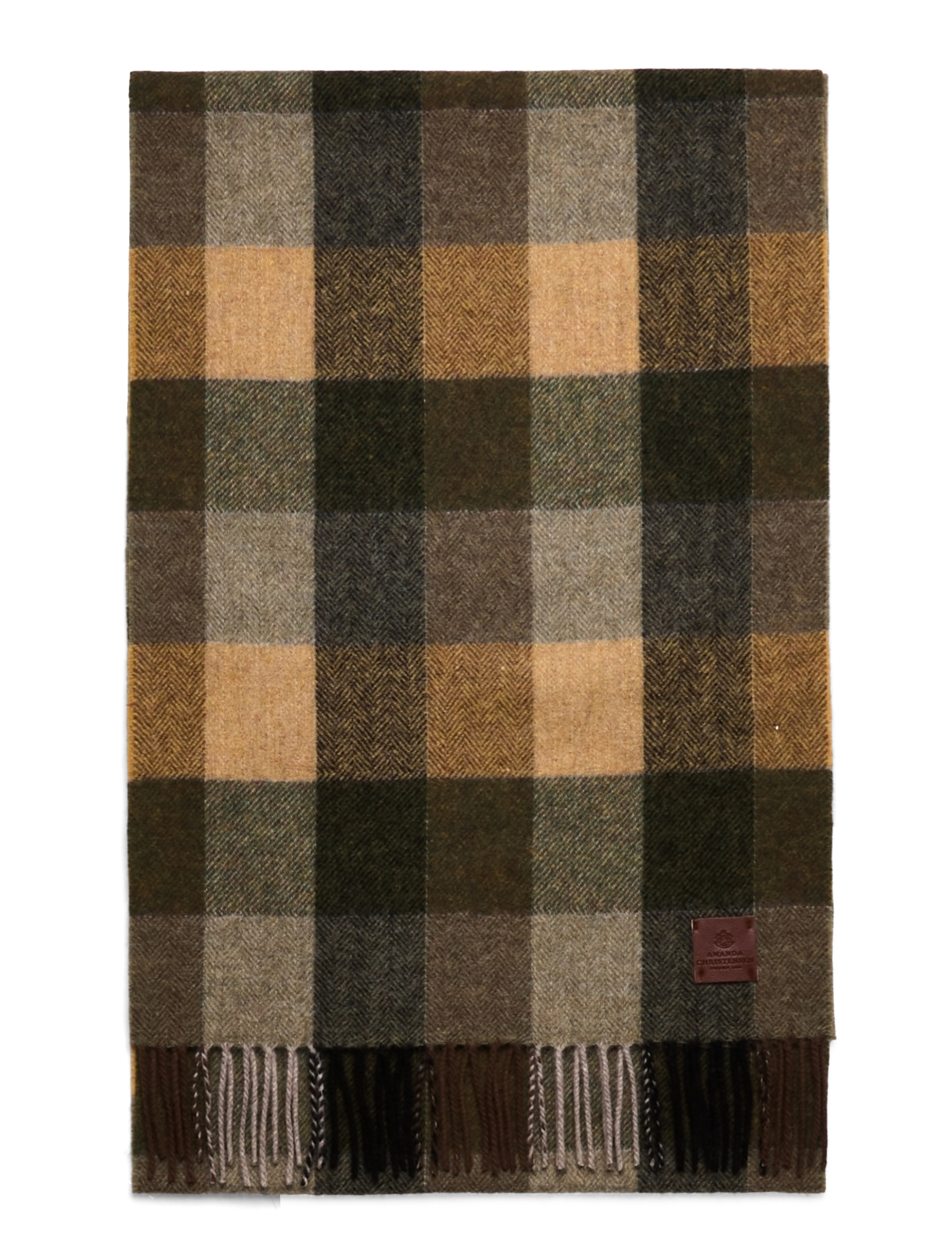 Amanda Christensen - Scarf - olive - 1