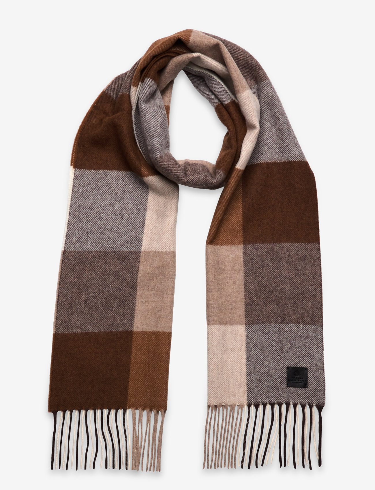 Amanda Christensen - Scarf - accessories - brown - 0