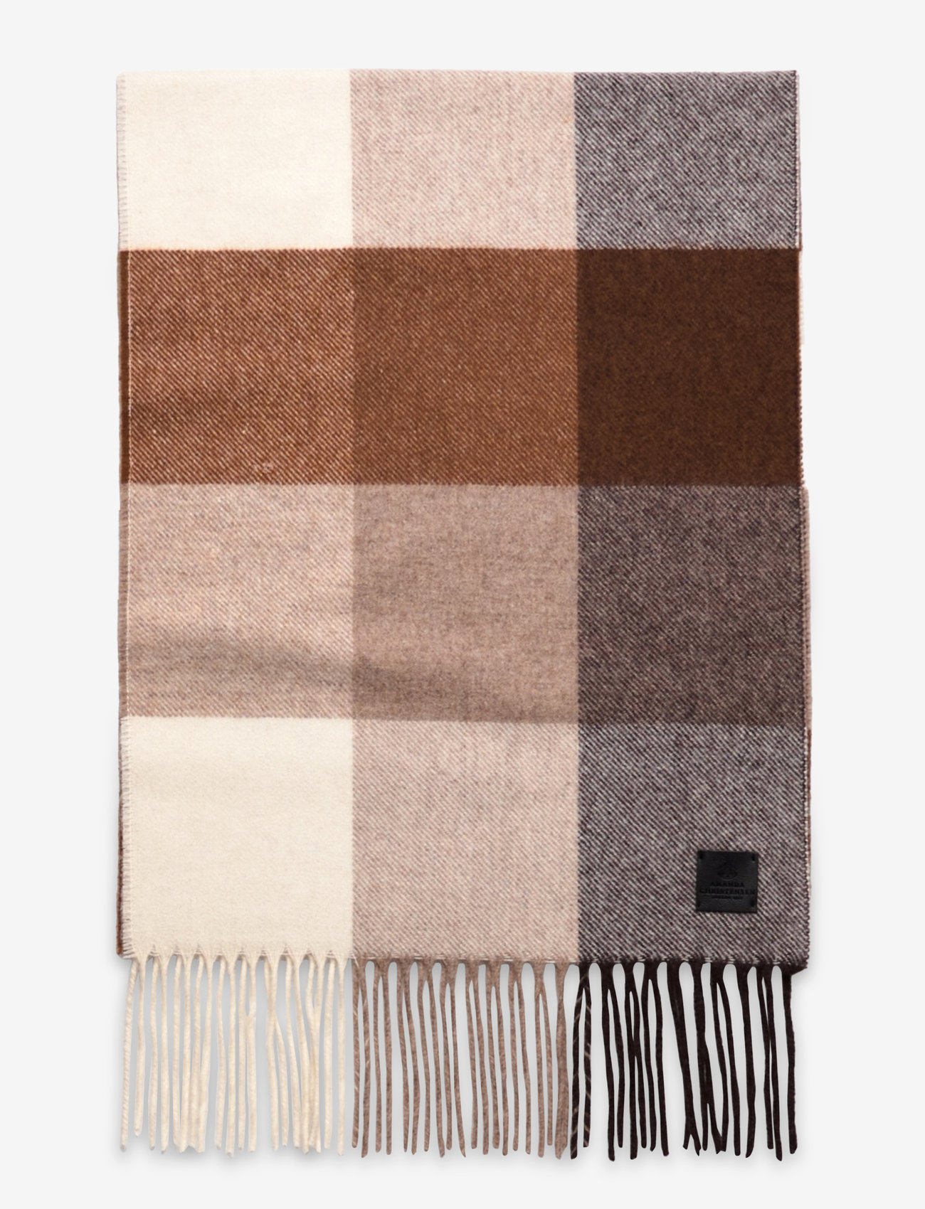 Amanda Christensen - Scarf - accessories - brown - 1