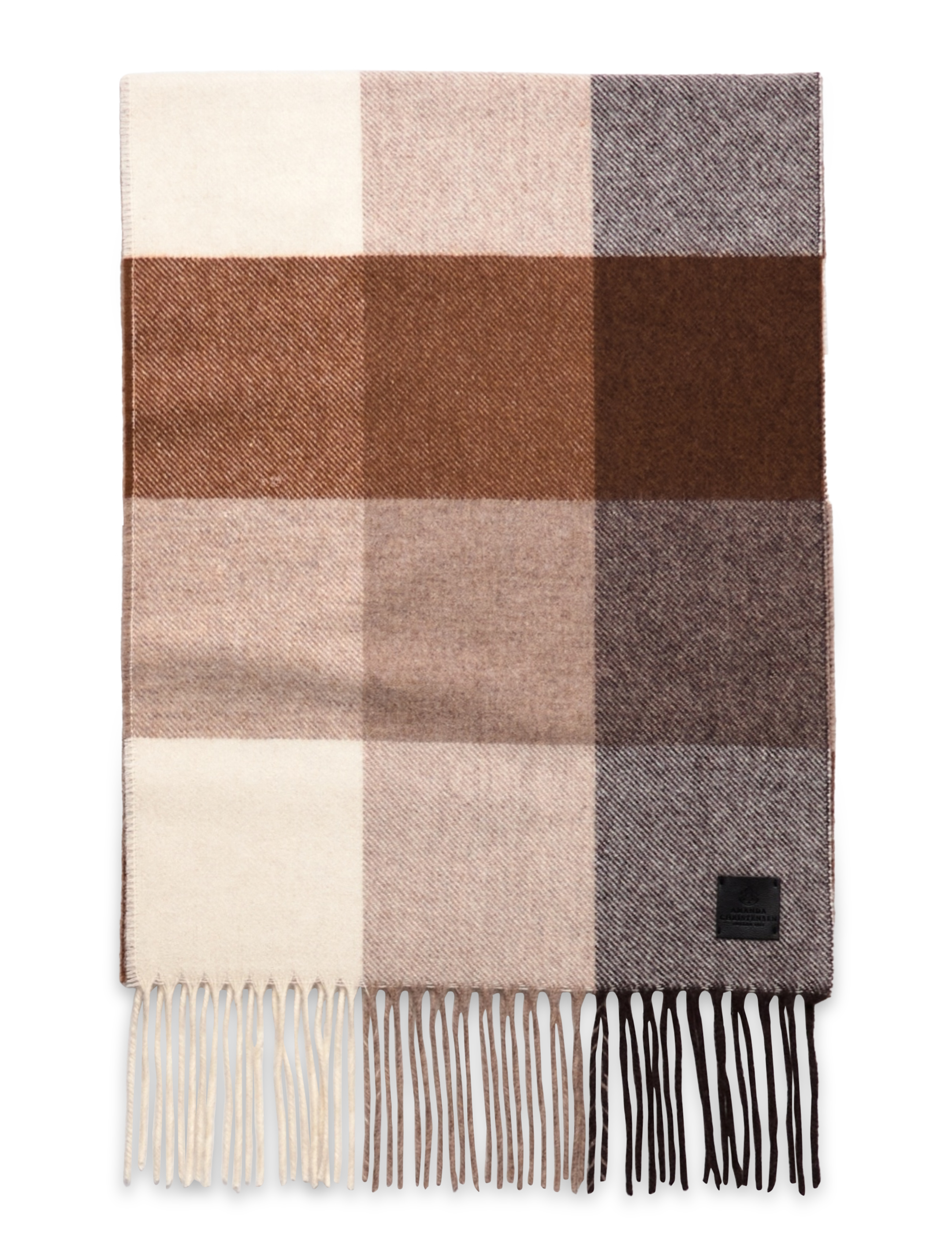 Amanda Christensen - Scarf - brown - 1