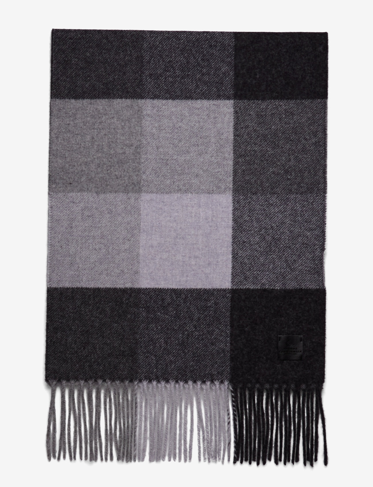 Amanda Christensen - Scarf - talvesallid - grey - 0