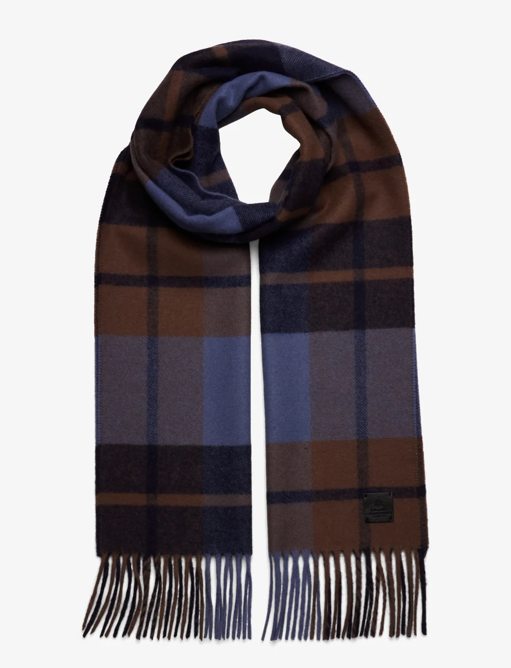 Amanda Christensen - Scarf - halstørklæder - navy - 0