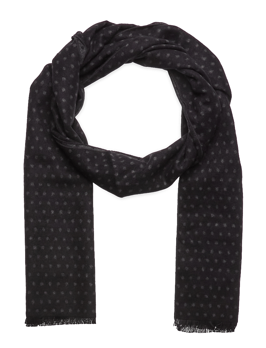 Amanda Christensen - Double Face Scarf - black - 0