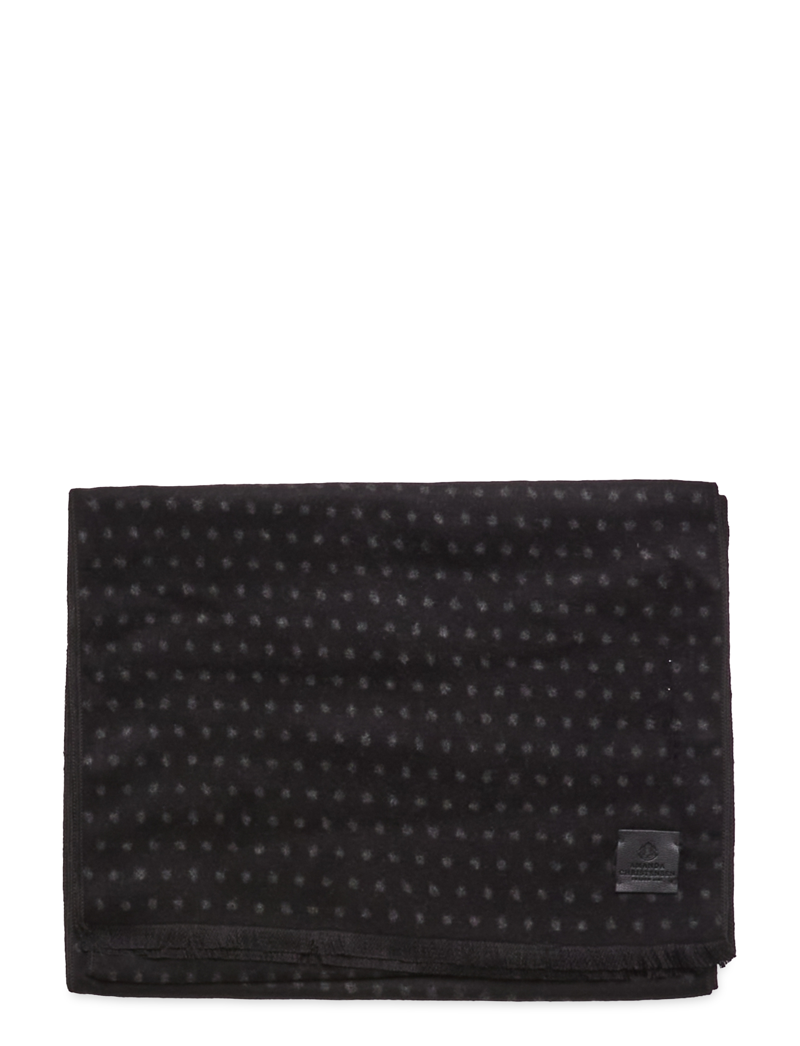 Amanda Christensen - Double Face Scarf - black - 1