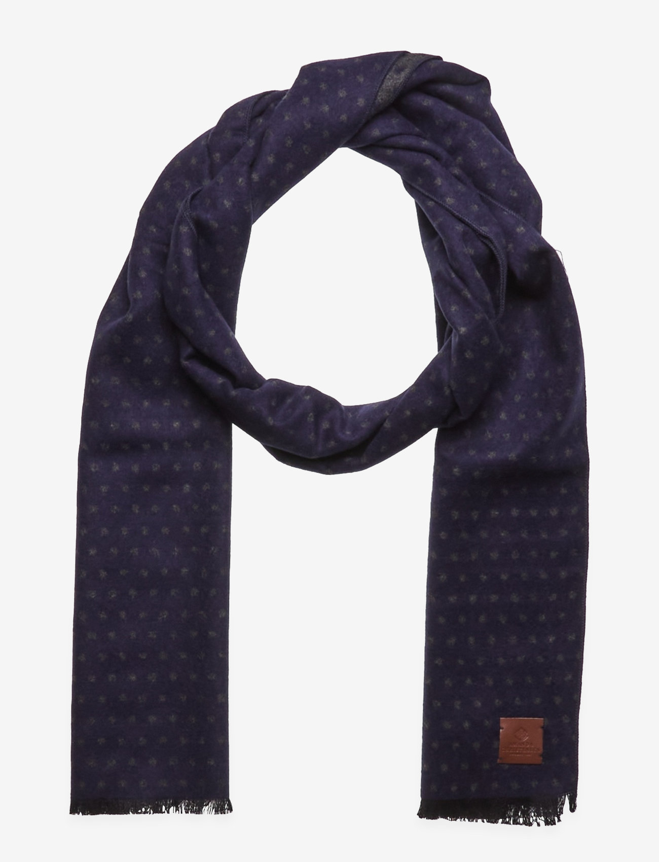 Amanda Christensen - Double Face Scarf - lightweight scarves - navy - 0