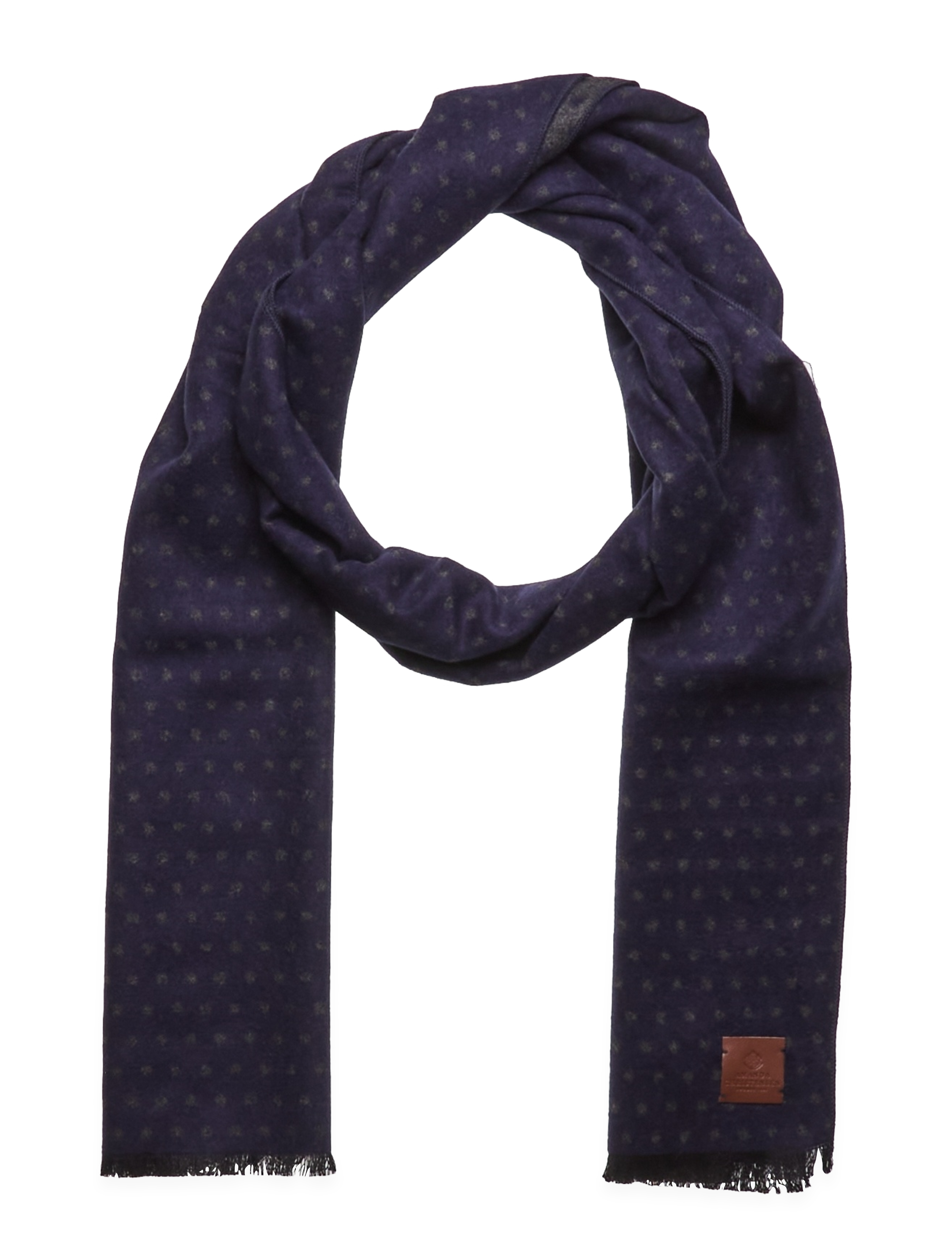 Amanda Christensen Double Face Scarf - Accessoarer - NAVY / navy