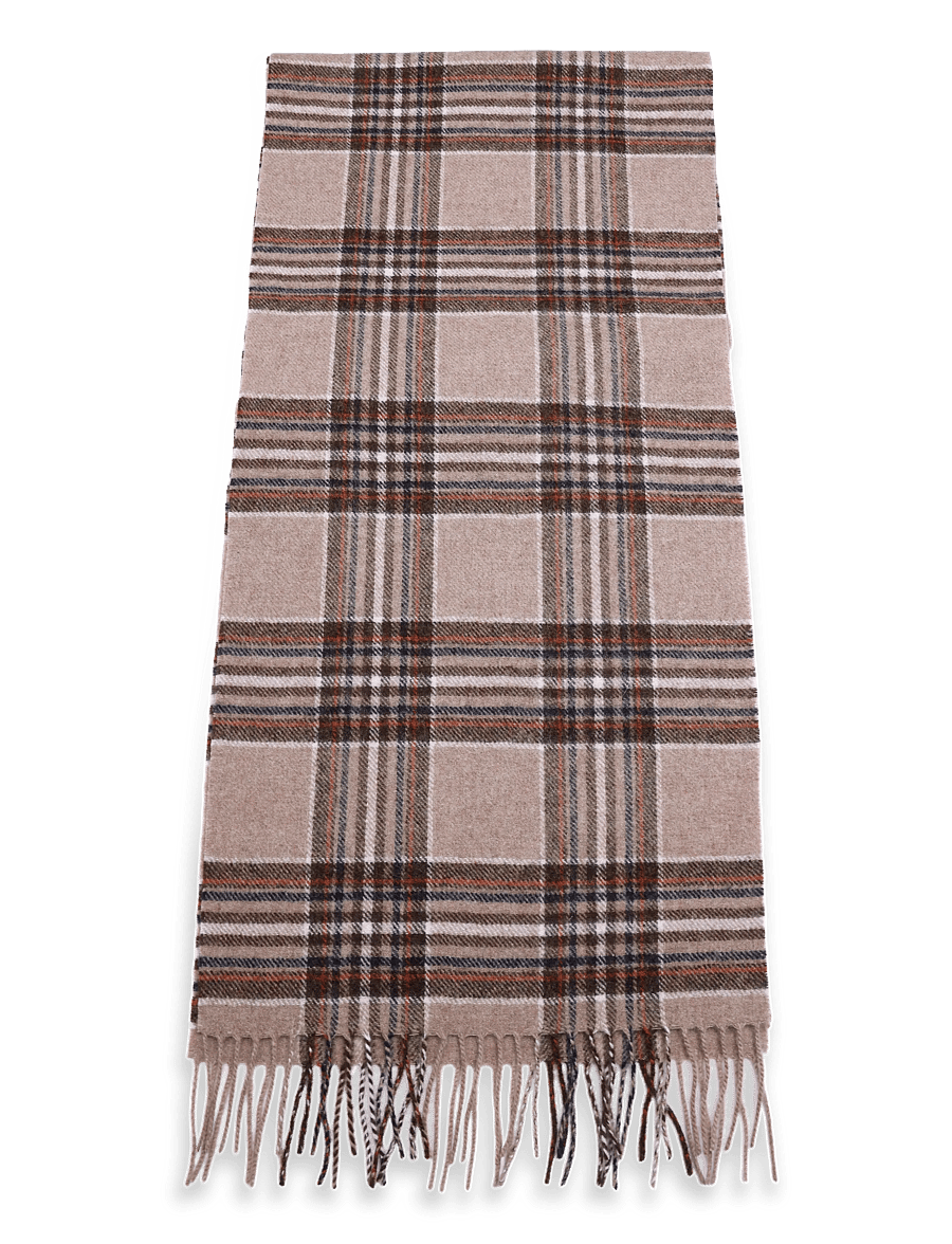 Amanda Christensen - Scarf - halsdukar - 815 beige melange - 1