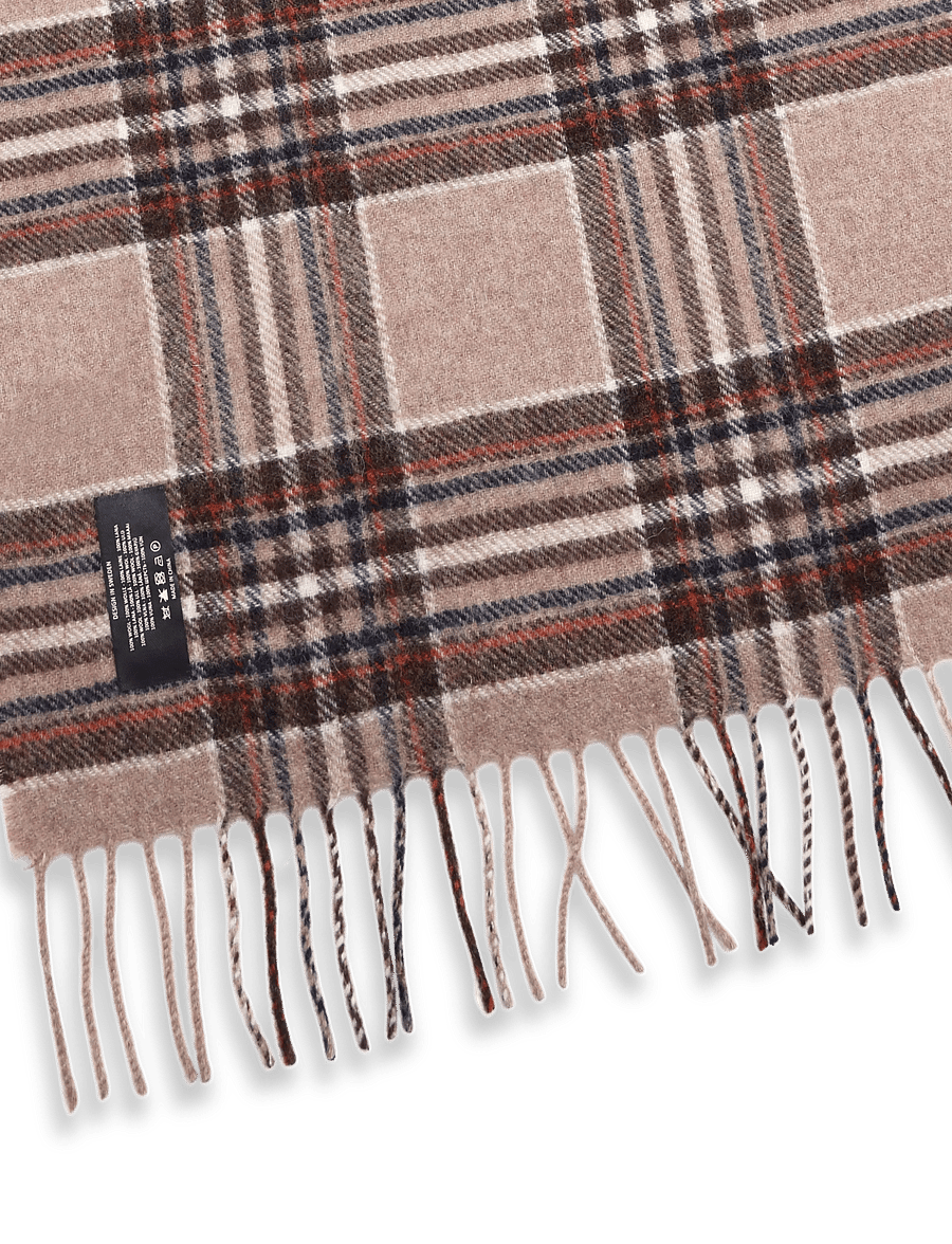 Amanda Christensen - Scarf - halsdukar - 815 beige melange - 2