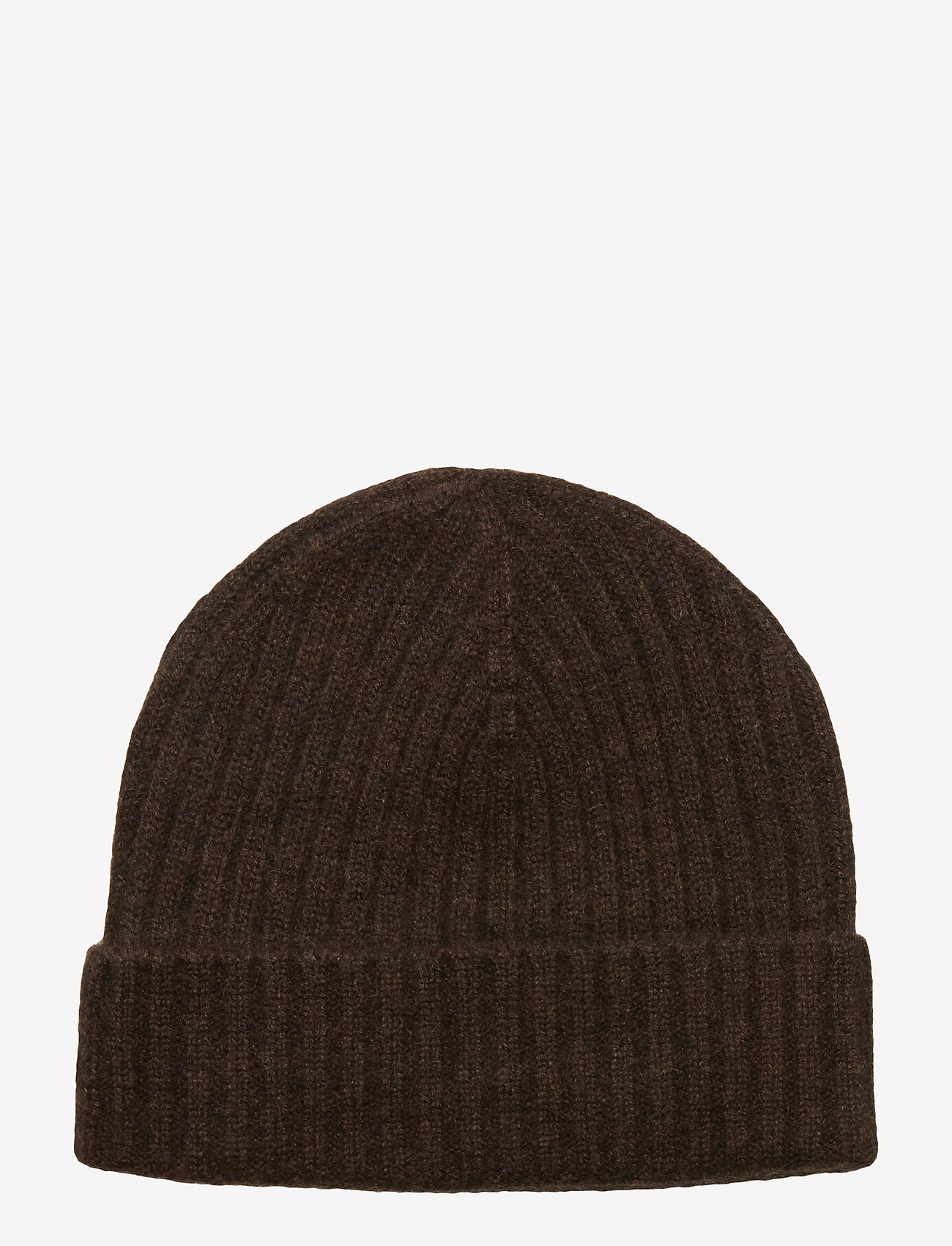 Amanda Christensen - Pure Cashmere Beanie - shoppa efter tillfälle - brown melange - 0