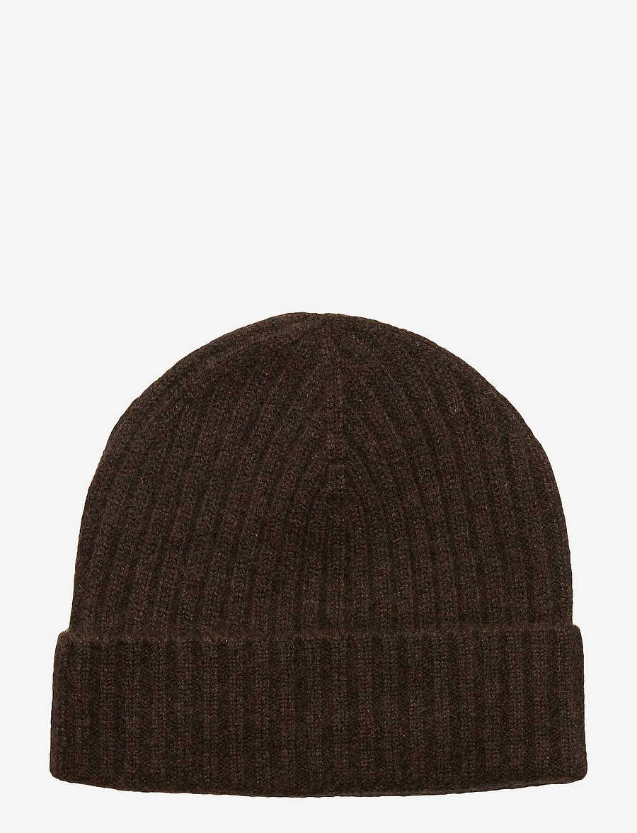 Amanda Christensen - Beanie - mössor - brown melange - 0