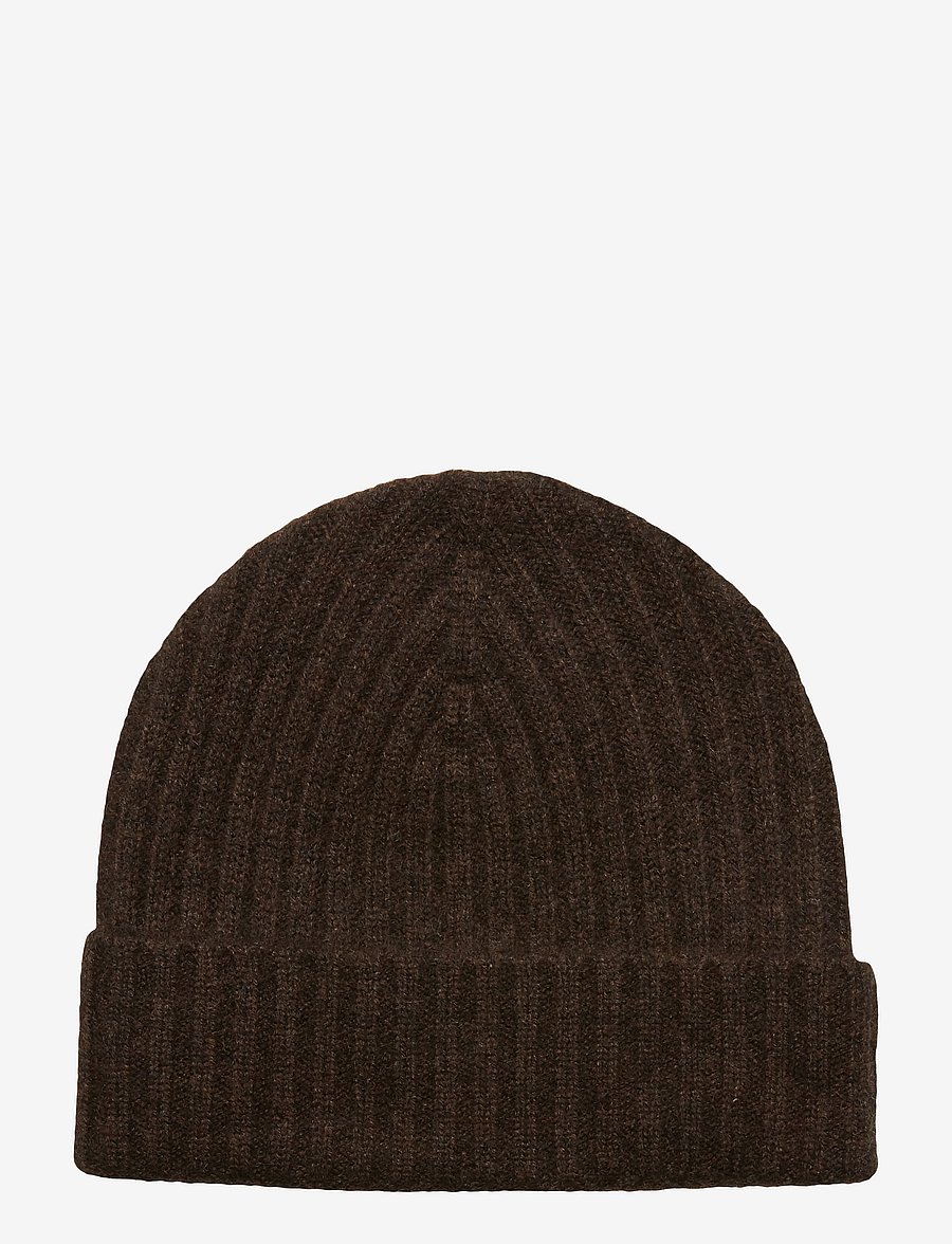 Amanda Christensen - Beanie - mössor - brown melange - 1