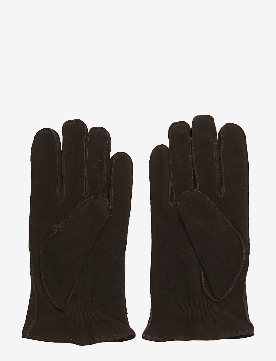 Amanda Christensen - Man Gloves - kindad - brown - 1