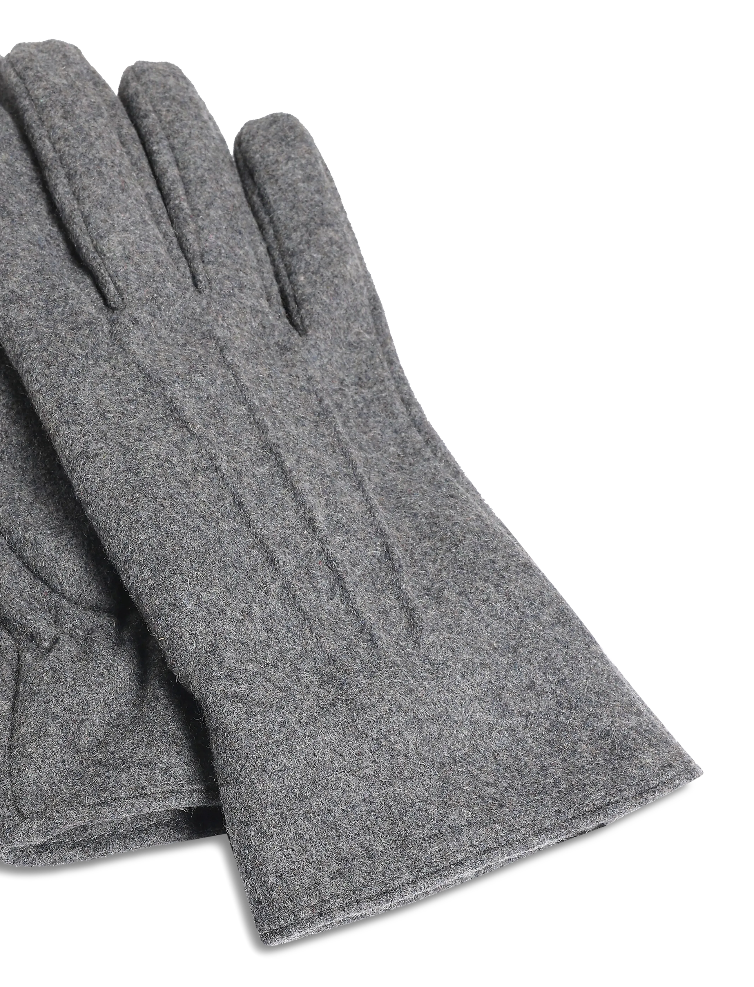 Amanda Christensen - 7325590953172 - handskar - grey melange - 2