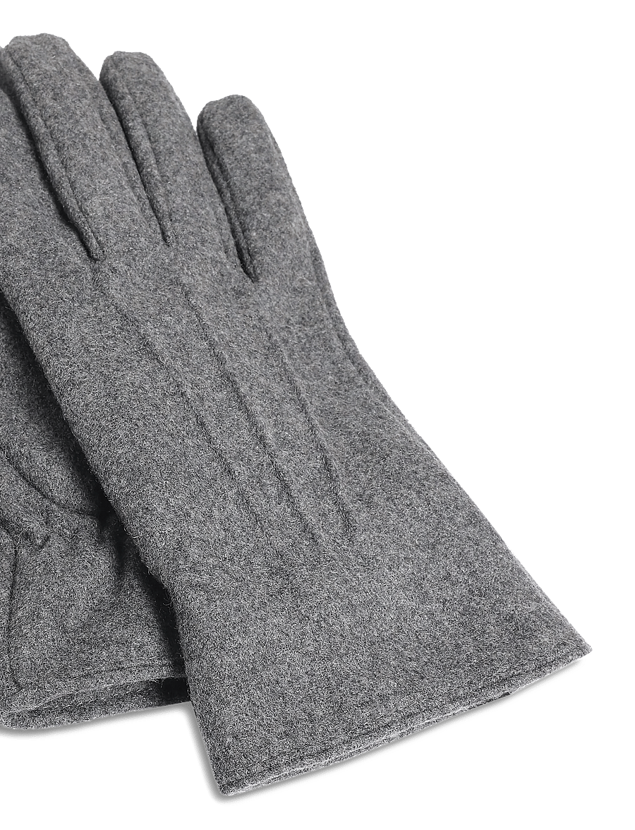 Amanda Christensen - 7325590953172 - handskar - grey melange - 2