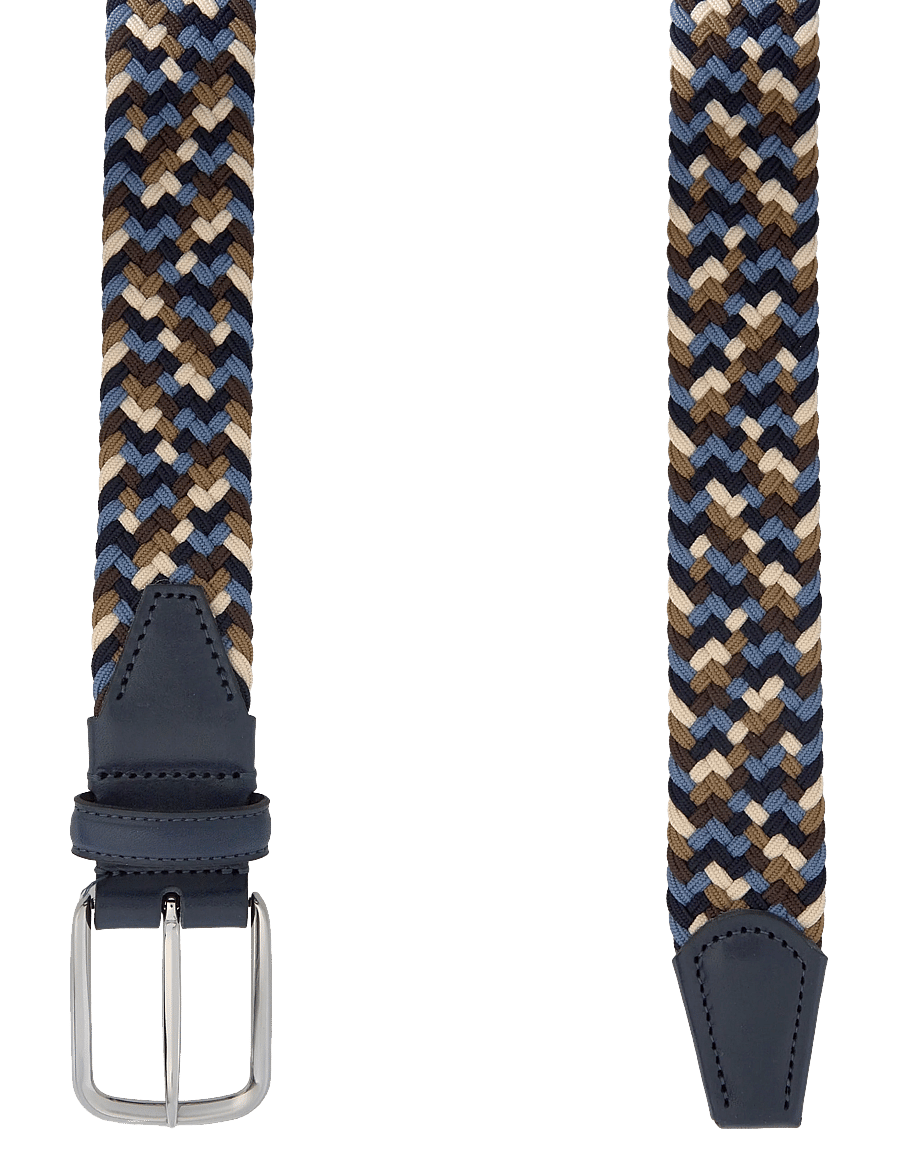 Amanda Christensen - Belt - flätade skärp - beige - 1
