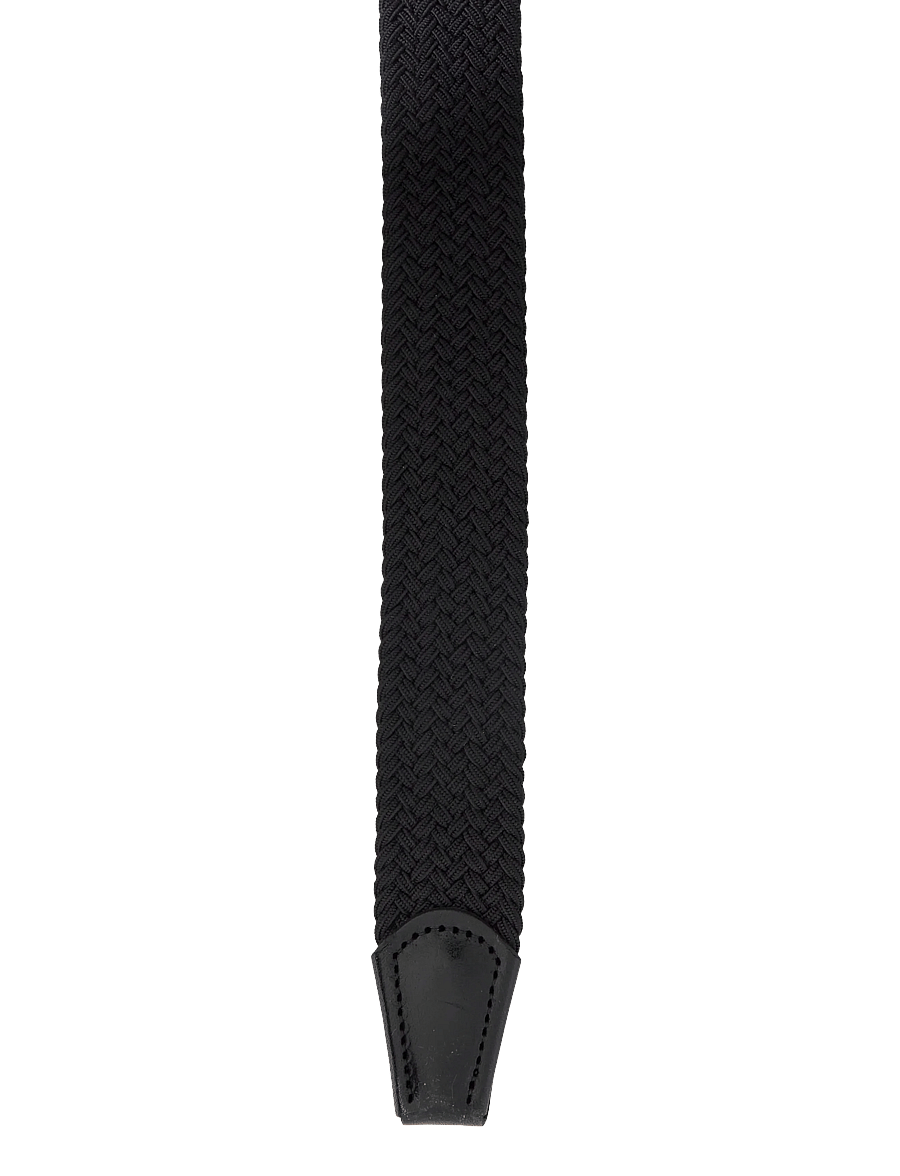 Amanda Christensen - Belt - flätade skärp - black - 2