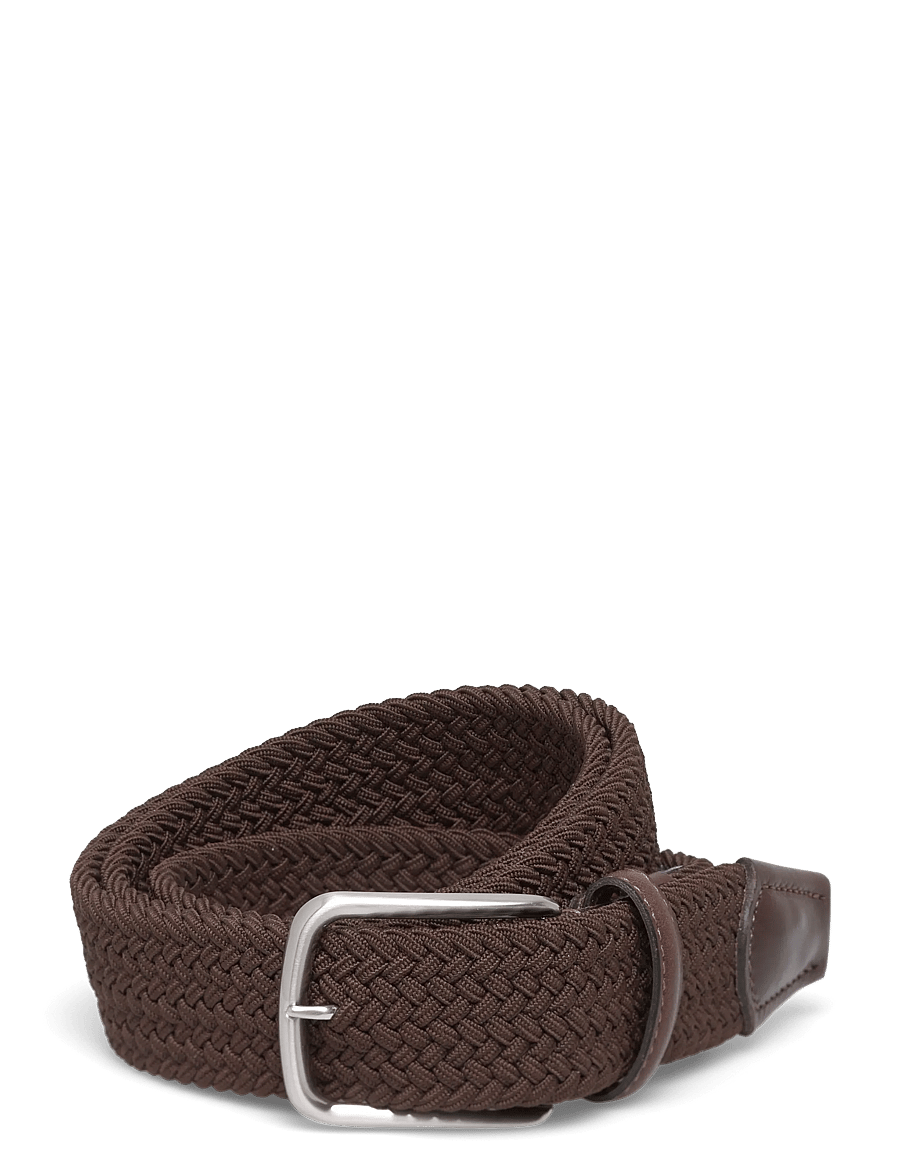 Amanda Christensen - Belt - flätade skärp - brown - 0