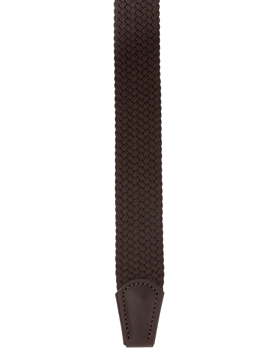 Amanda Christensen - Belt - flätade skärp - brown - 2