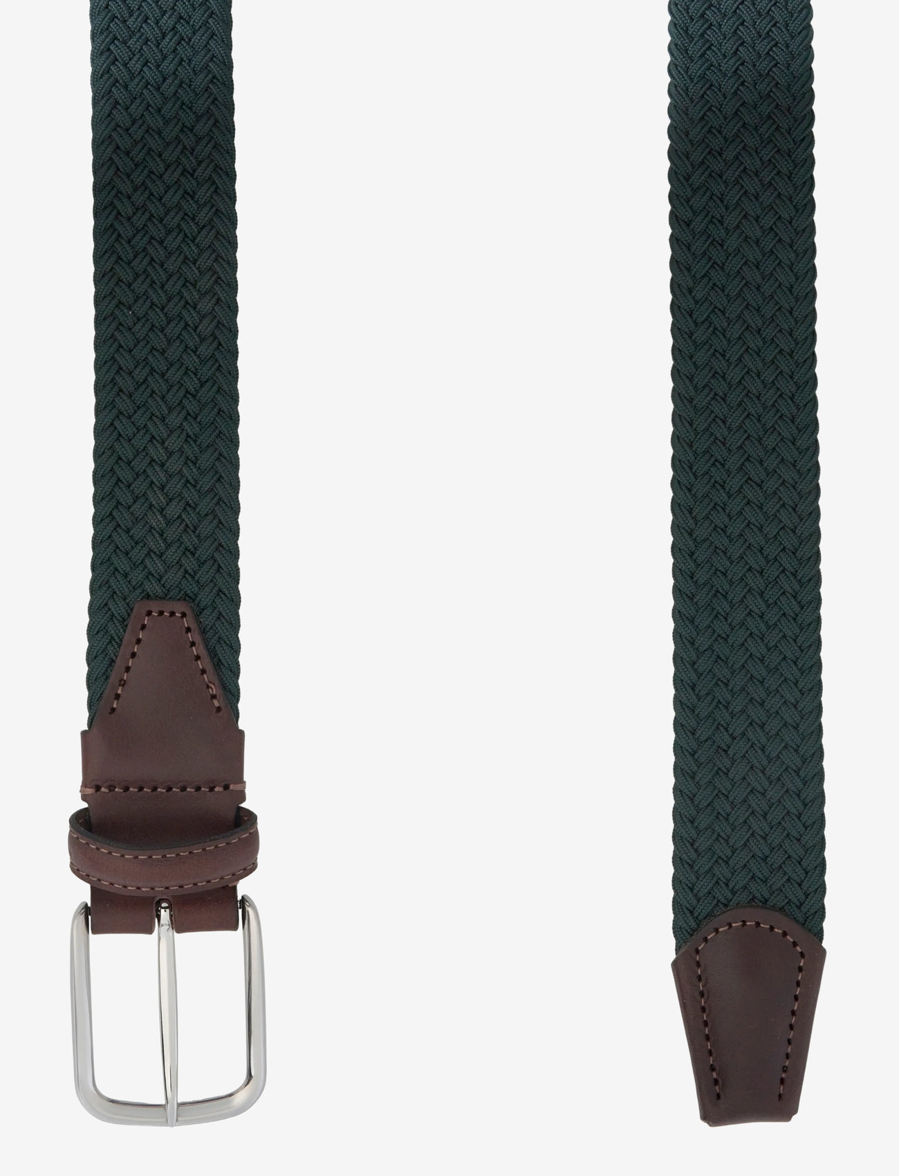 Amanda Christensen - Belt - flettede bælter - dark olive - 1