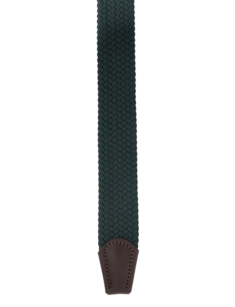 Amanda Christensen - Belt - flätade skärp - dark olive - 2