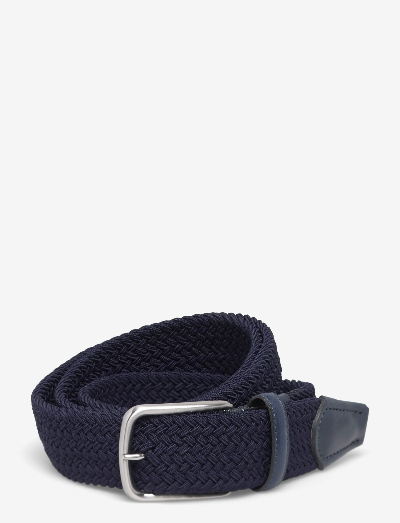 Amanda Christensen - Belt - flätade skärp - navy - 0