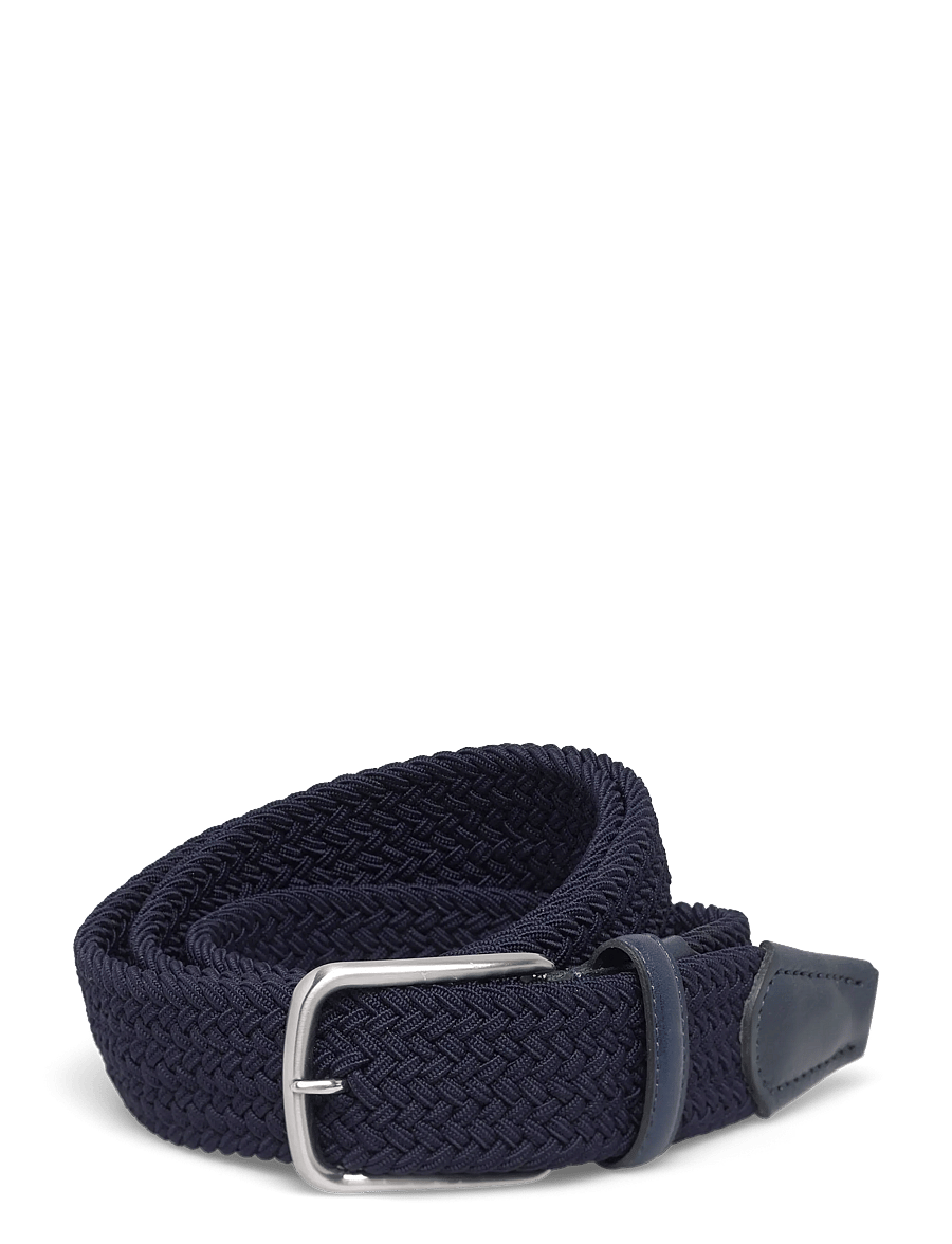 Amanda Christensen - Belt - geflochtene gürtel - navy - 0