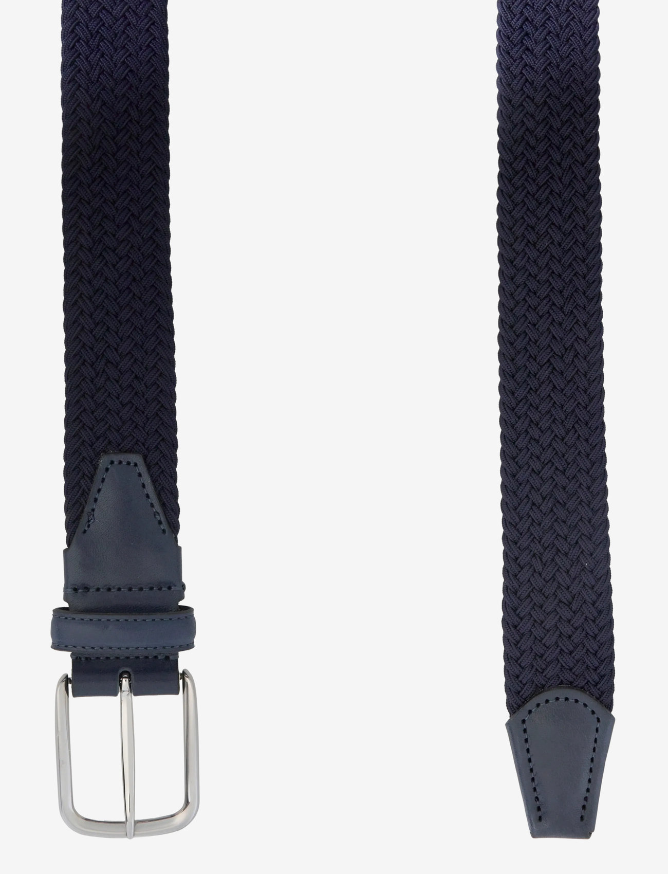 Amanda Christensen - Belt - flätade skärp - navy - 1