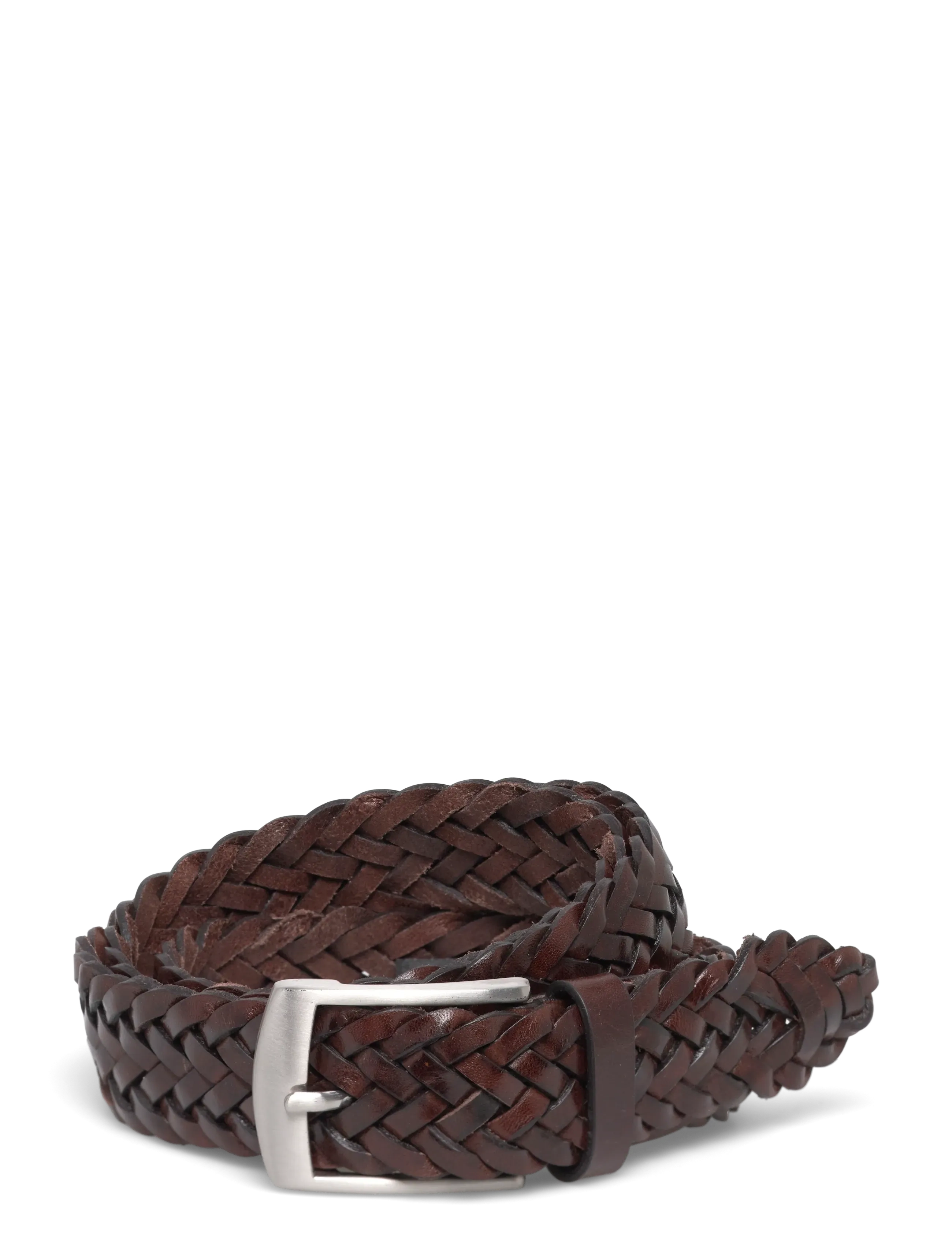 Amanda Christensen Belt, 85 x 85, Belts, Braun - Braided Männerswear