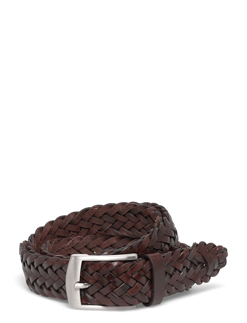 Amanda Christensen - Belt - flätade skärp - brown - 0