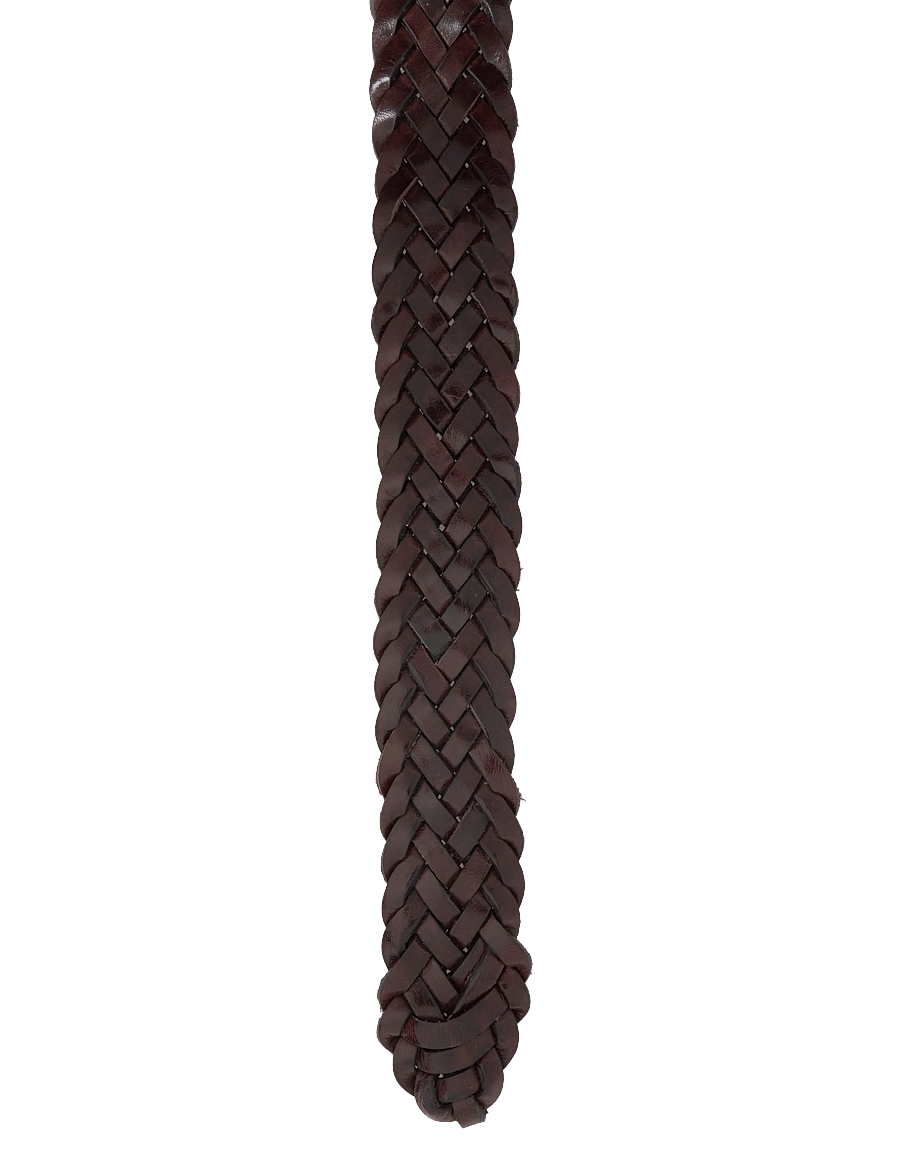 Amanda Christensen - Belt - flätade skärp - brown - 2
