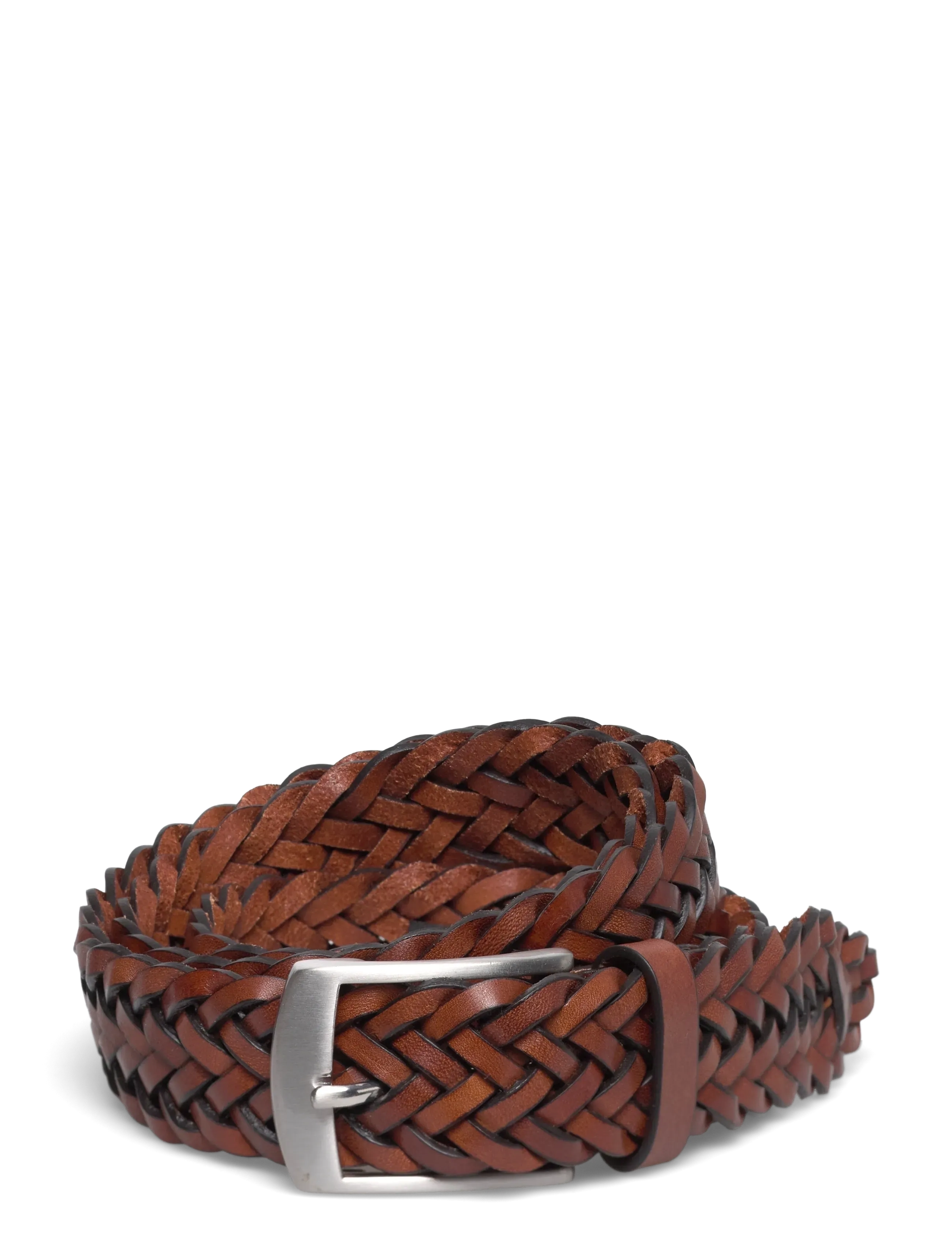 Amanda Christensen Belt, 85 x 85, Belts, Braun - Braided Männerswear