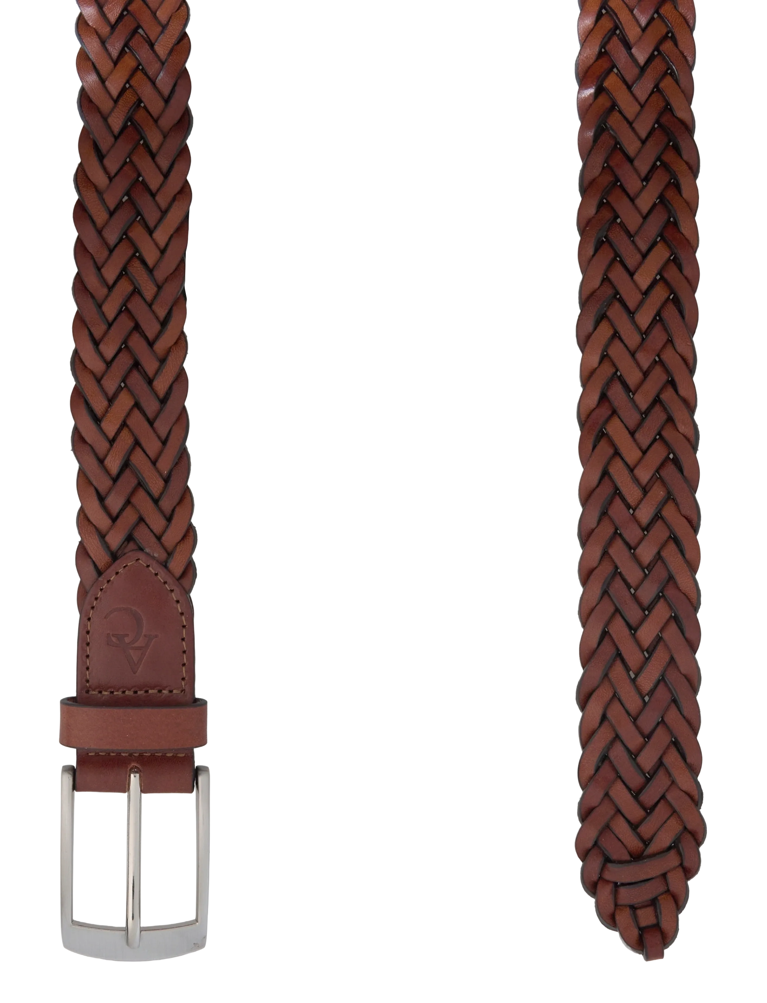Amanda Christensen - Belt - punutud vööd - cognac - 1