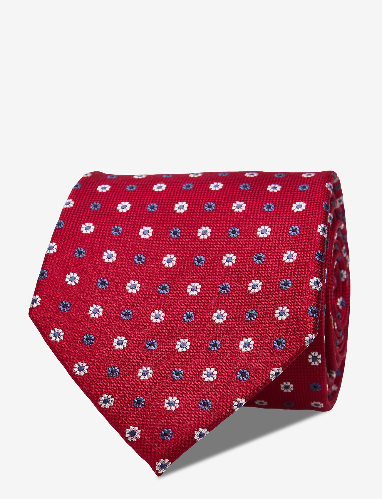 Amanda Christensen - Jacquard Half Bottle Tie - red - 0