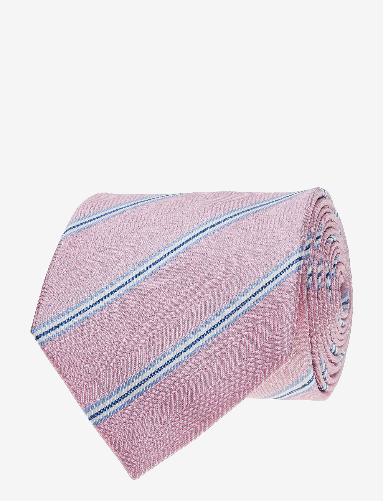 Amanda Christensen - Jacquard Half Bottle Tie - pink - 0