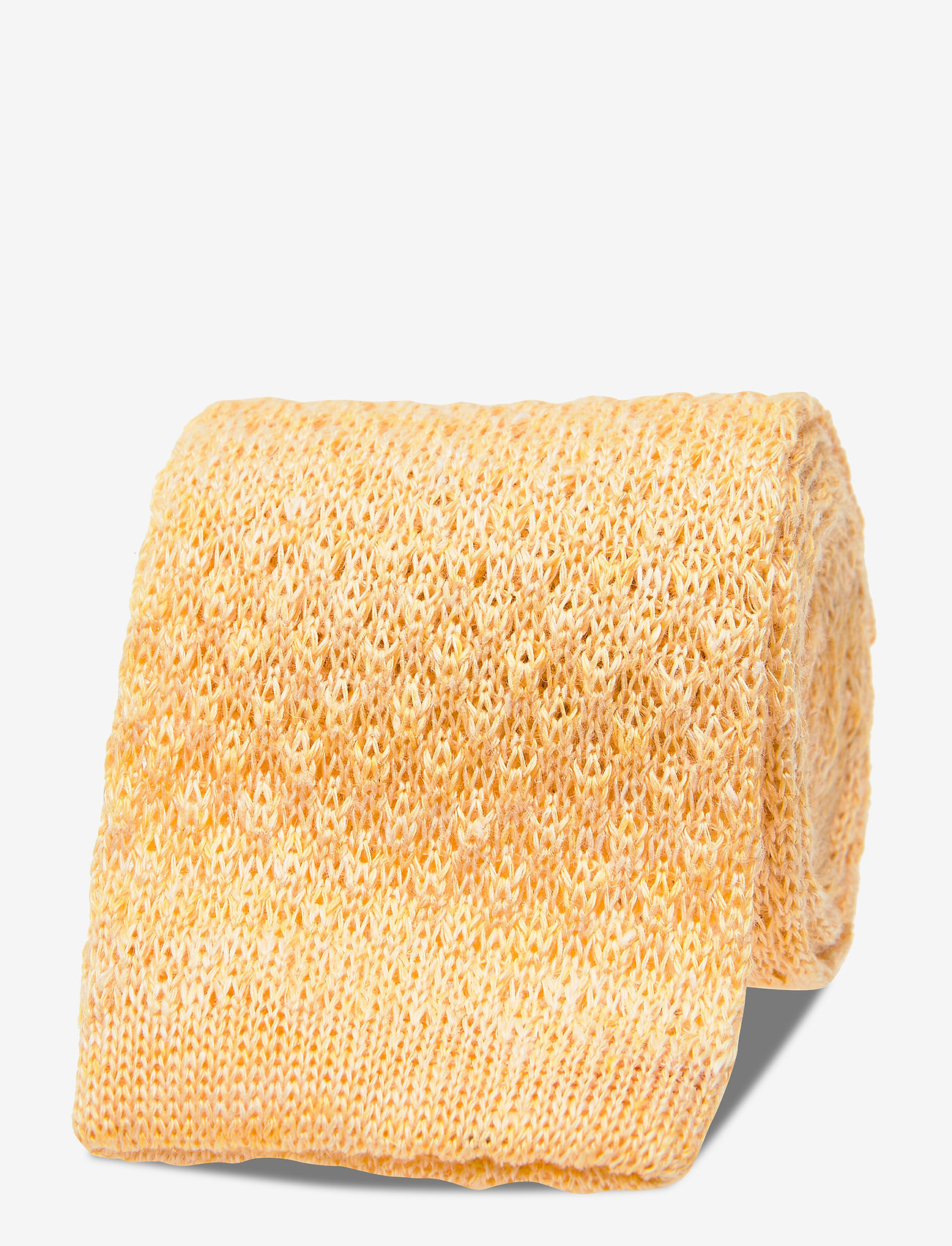 Amanda Christensen - Knitted Tie - yellow melange - 0