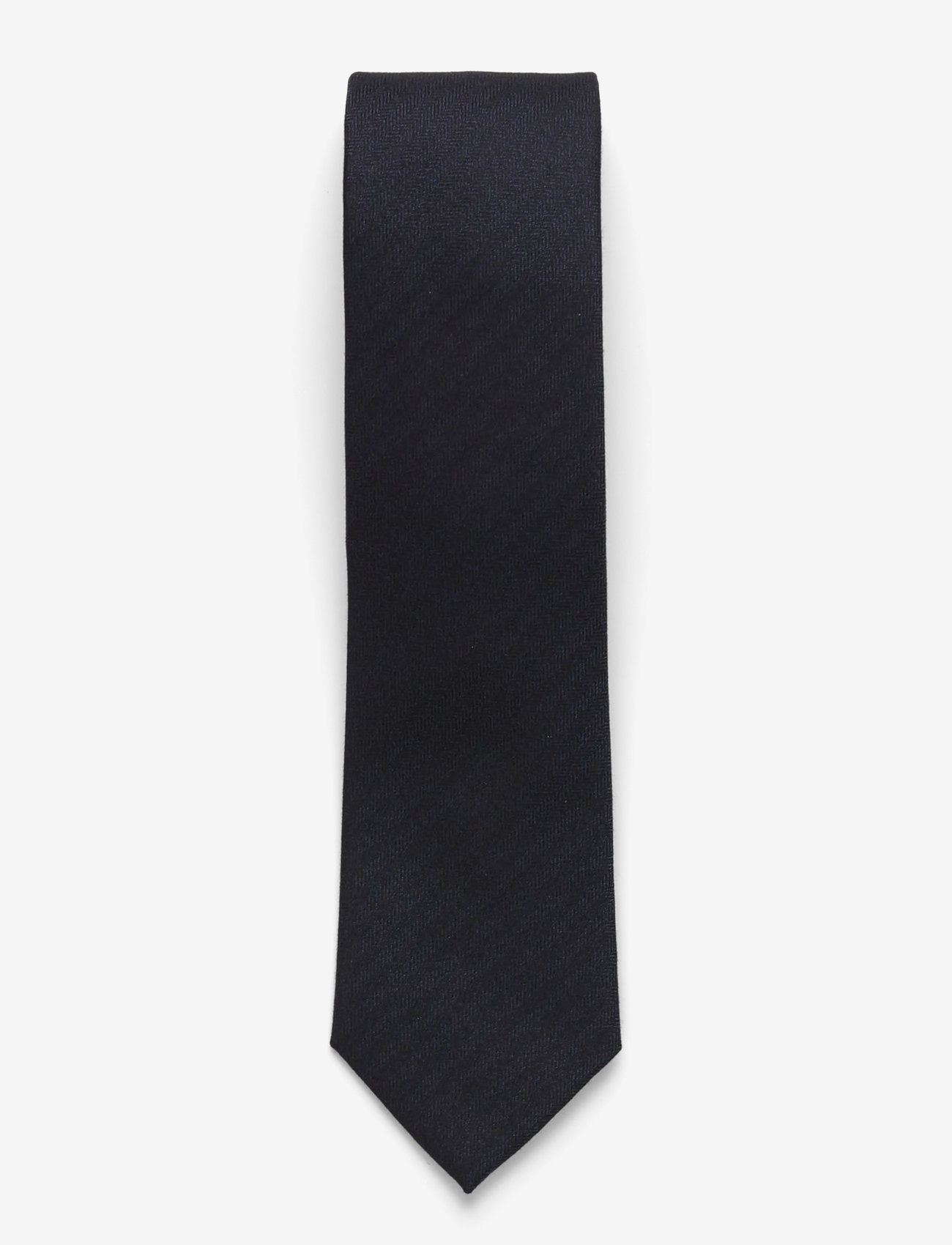 Amanda Christensen - Classic Tie - krawatten - 412 navy melange - 0