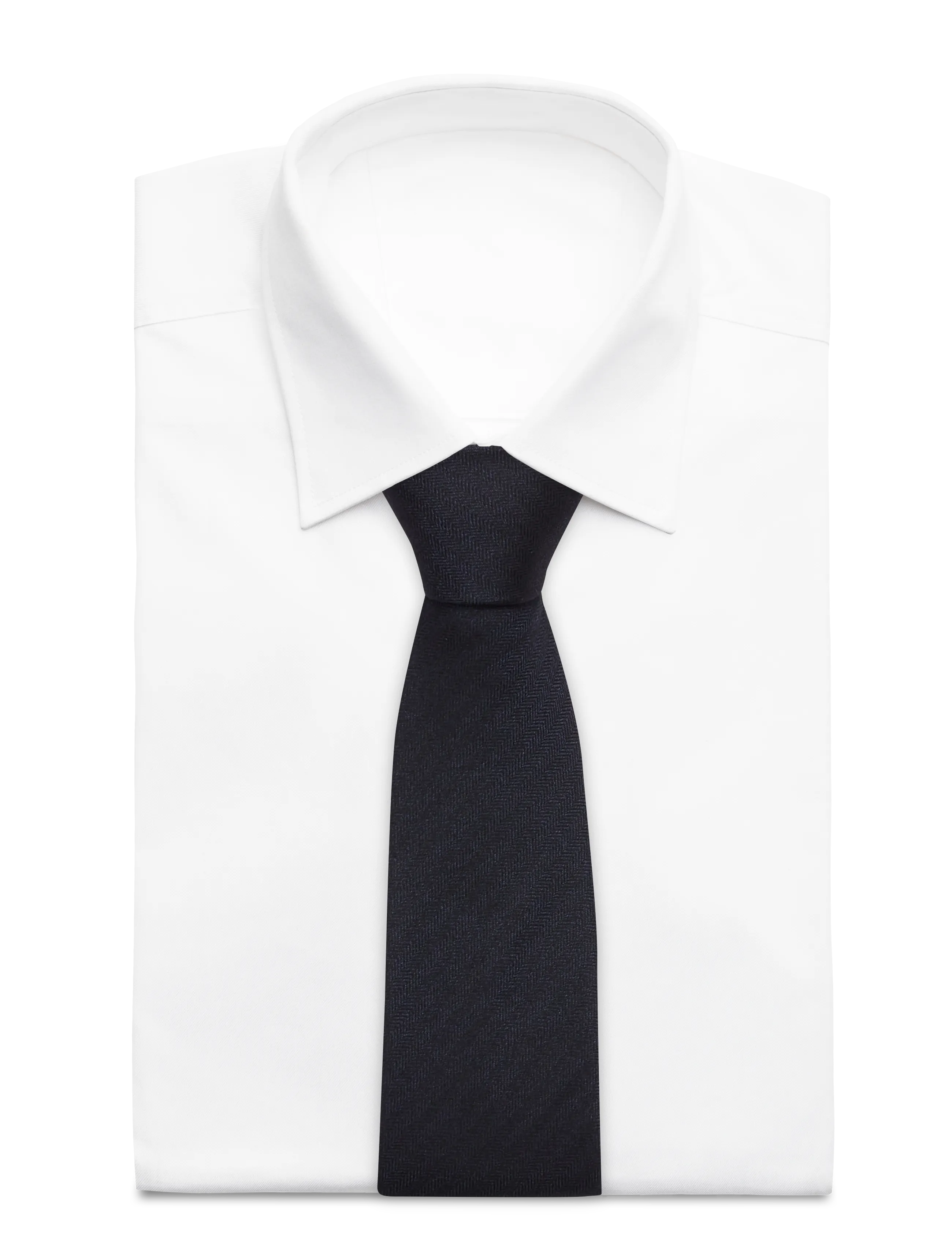 Amanda Christensen - Classic Tie - krawatten - 412 navy melange - 1