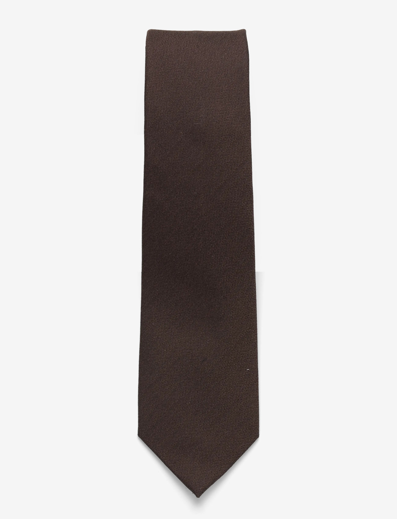 Amanda Christensen - Classic Tie - slipsar - 801 brown melange - 0
